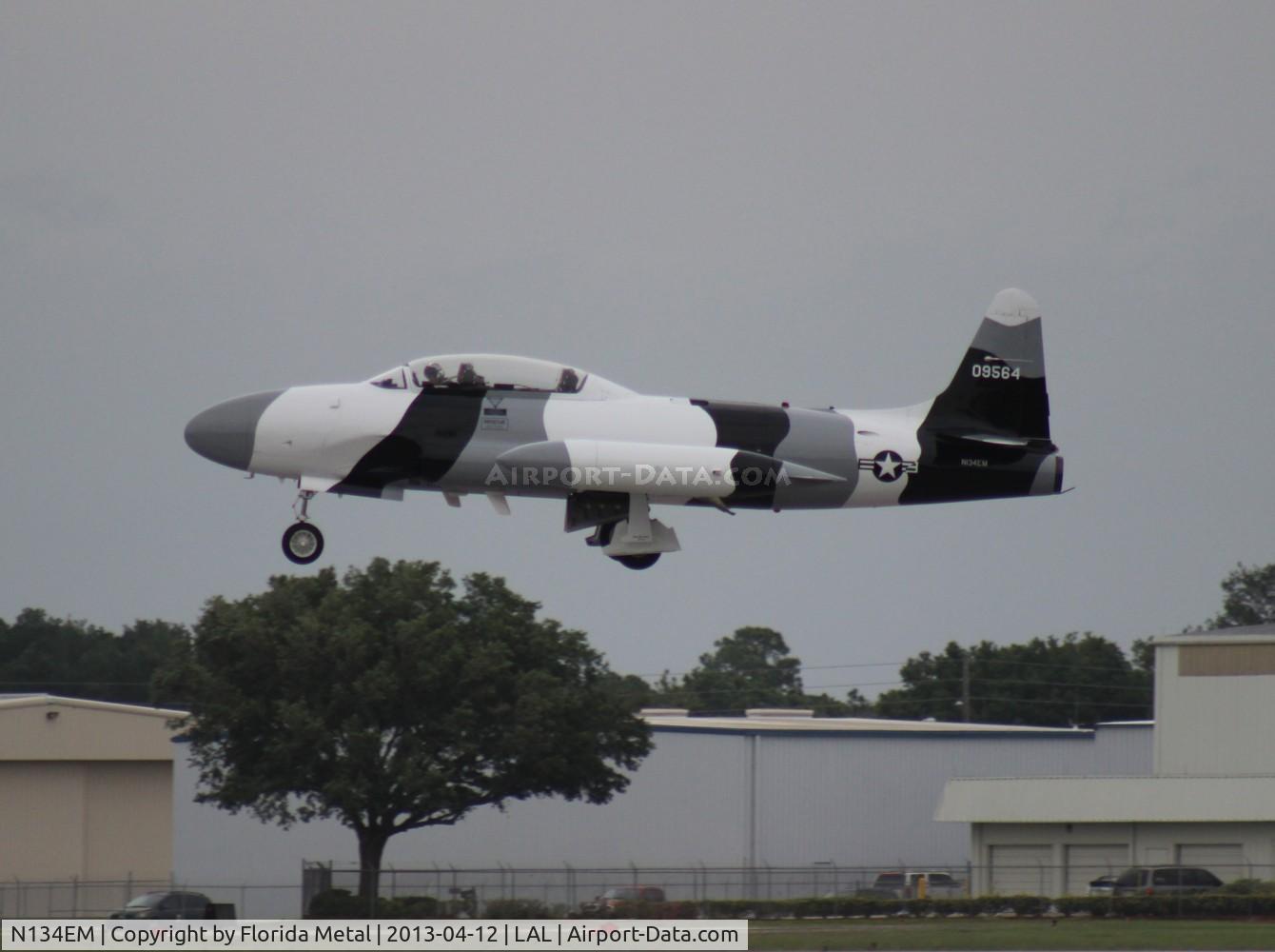 N134EM, Canadair CT-133 Silver Star 3 (CL-30) C/N T33-564, Black Diamond Jet Team CT-133