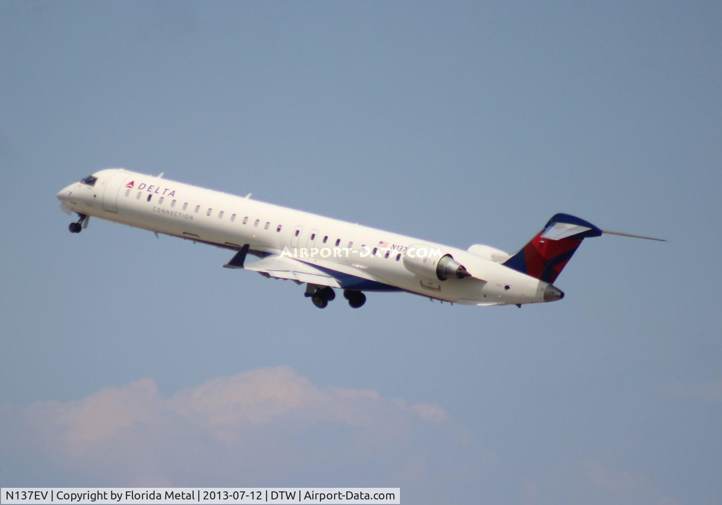 N137EV, 2009 Bombardier CRJ-900ER (CL-600-2D24) C/N 15227, Delta Connection CRJ-900