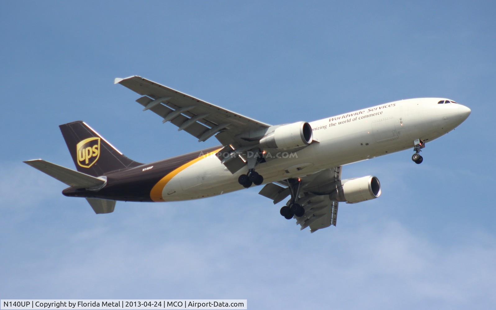 N140UP, 2002 Airbus A300F4-622R C/N 0823, UPS A300