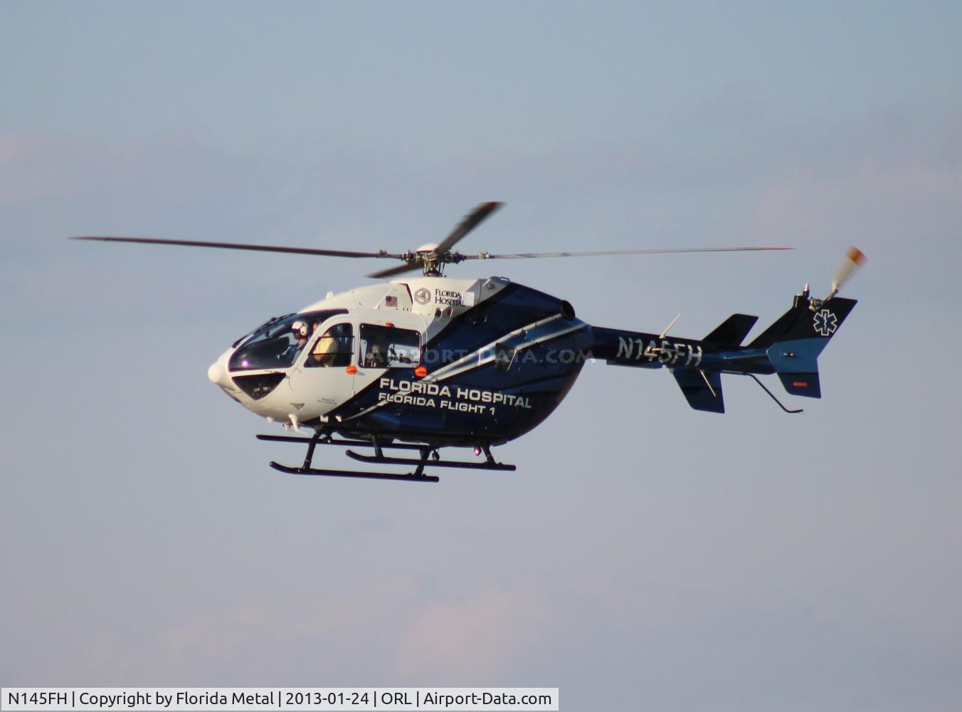 N145FH, 2004 Eurocopter-Kawasaki EC-145 (BK-117C-2) C/N 9047, Florida Hospital EC-145