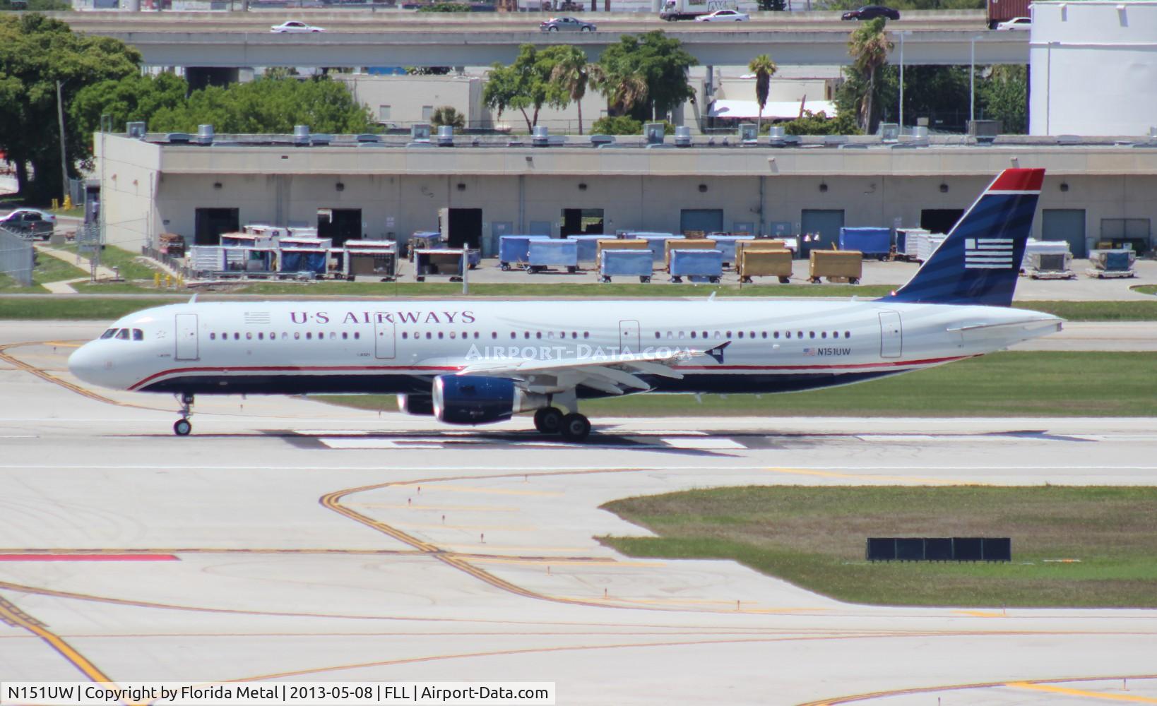 N151UW, 2013 Airbus A321-211 C/N 5513, US Airways A321