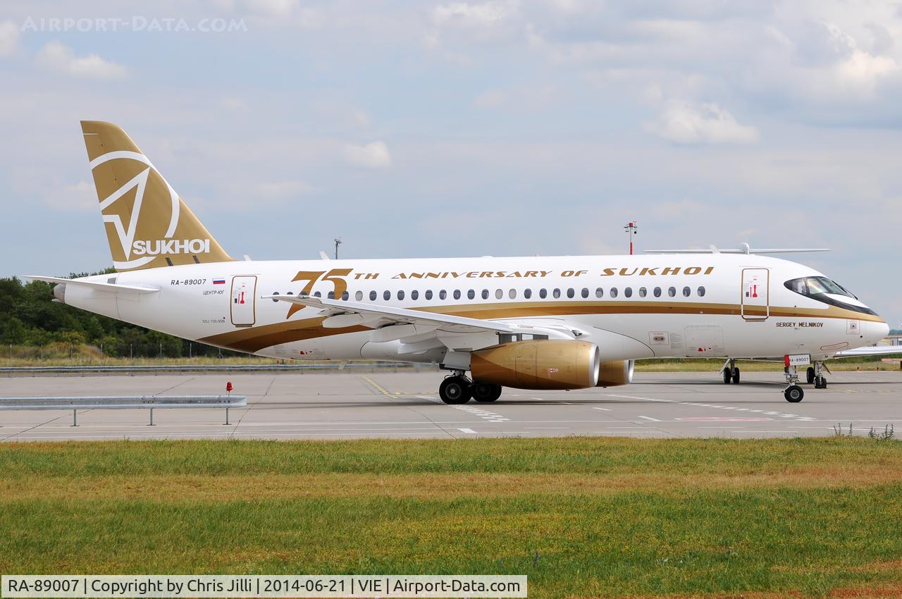 RA-89007, 2012 Sukhoi SuperJet 100-95B C/N 95015, Center South Airlines