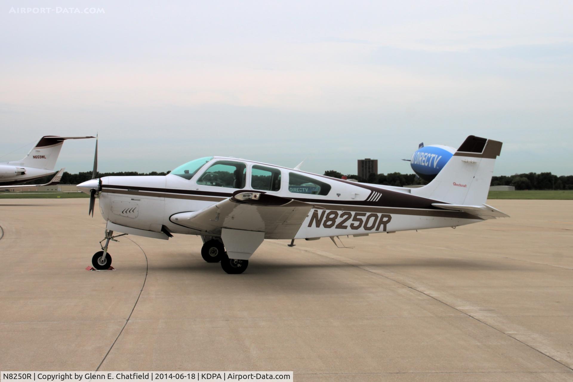 N8250R, 1993 Beech F33A Bonanza C/N CE-1734, On the main ramp