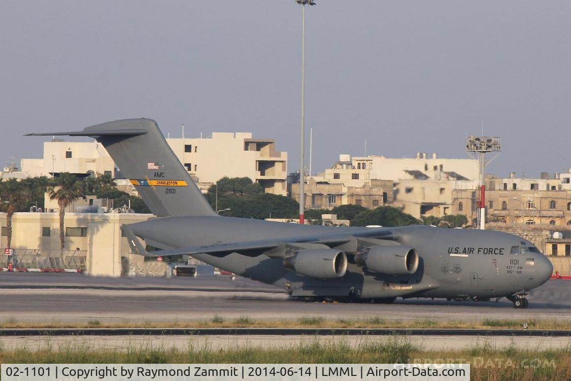 02-1101, 2002 Boeing C-17A Globemaster III C/N 50109/F108, C17 GlobemasterIII 02-1101 of USAF.