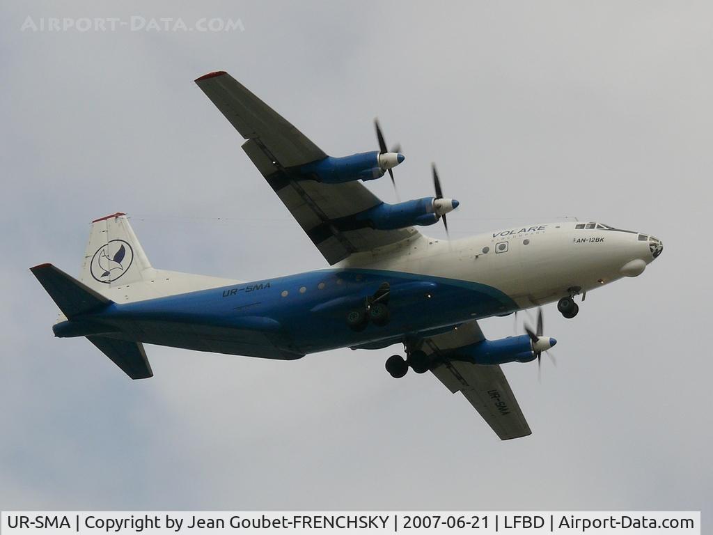 UR-SMA, Antonov An-12BK C/N 7345208, MSF flight