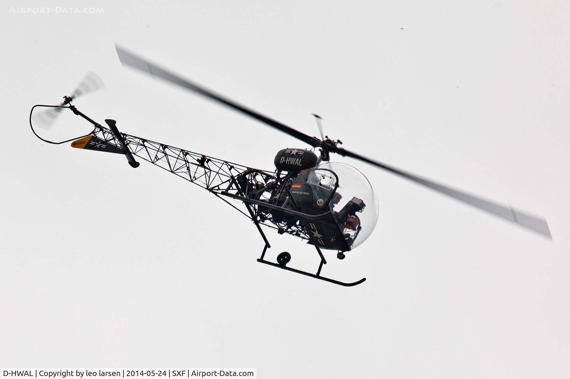 D-HWAL, Agusta AB-47G-4 C/N 2519, Berlin Air Show 24.5.14