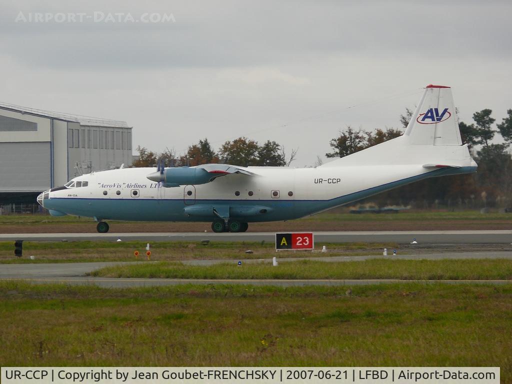 UR-CCP, 1962 Antonov An-12BK C/N 2340505, MSF cargo flight