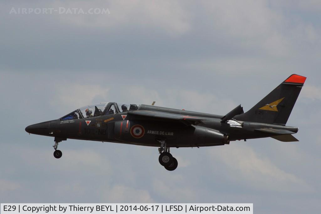 E29, Dassault-Dornier Alpha Jet E C/N E29, On approach