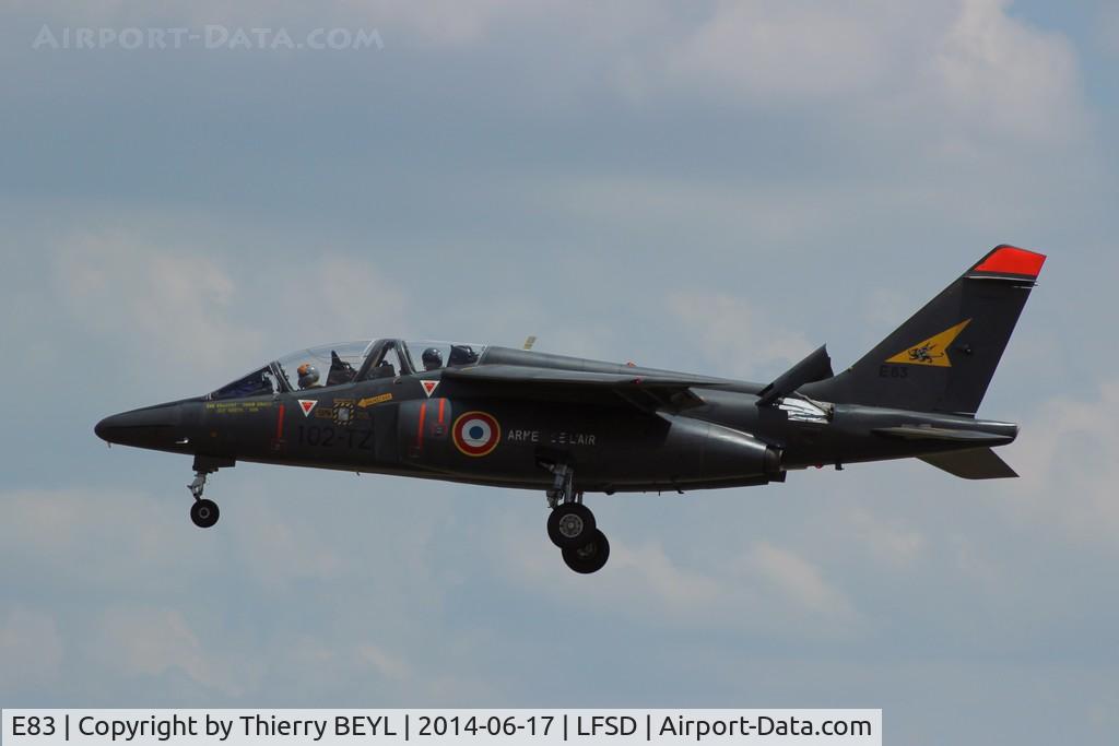 E83, Dassault-Dornier Alpha Jet E C/N E83, On approach