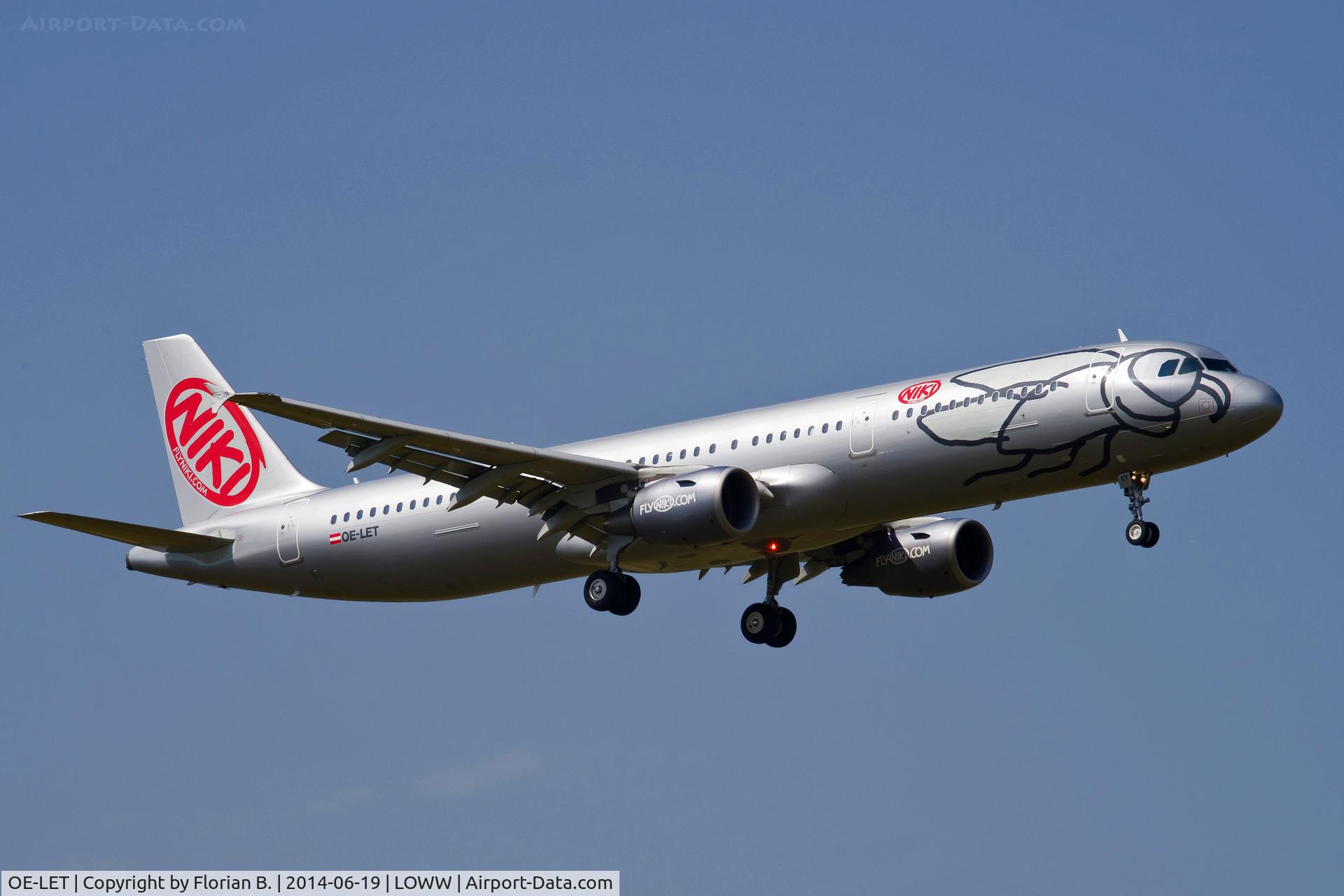 OE-LET, 2009 Airbus A321-211 C/N 3830, Airbus A320