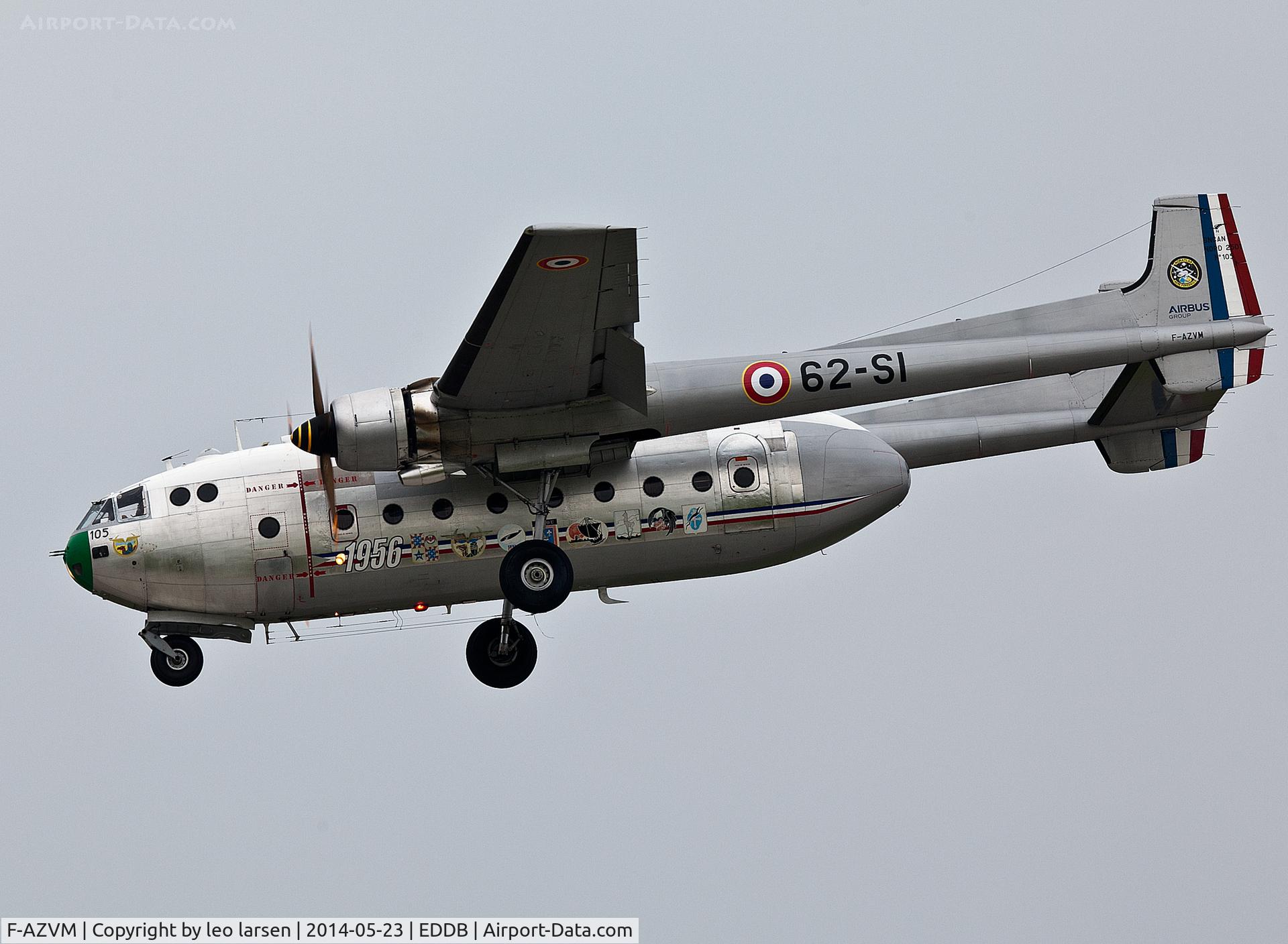 F-AZVM, 1956 Nord N-2501F Noratlas C/N 105, Berlin Air Show 23.5.14