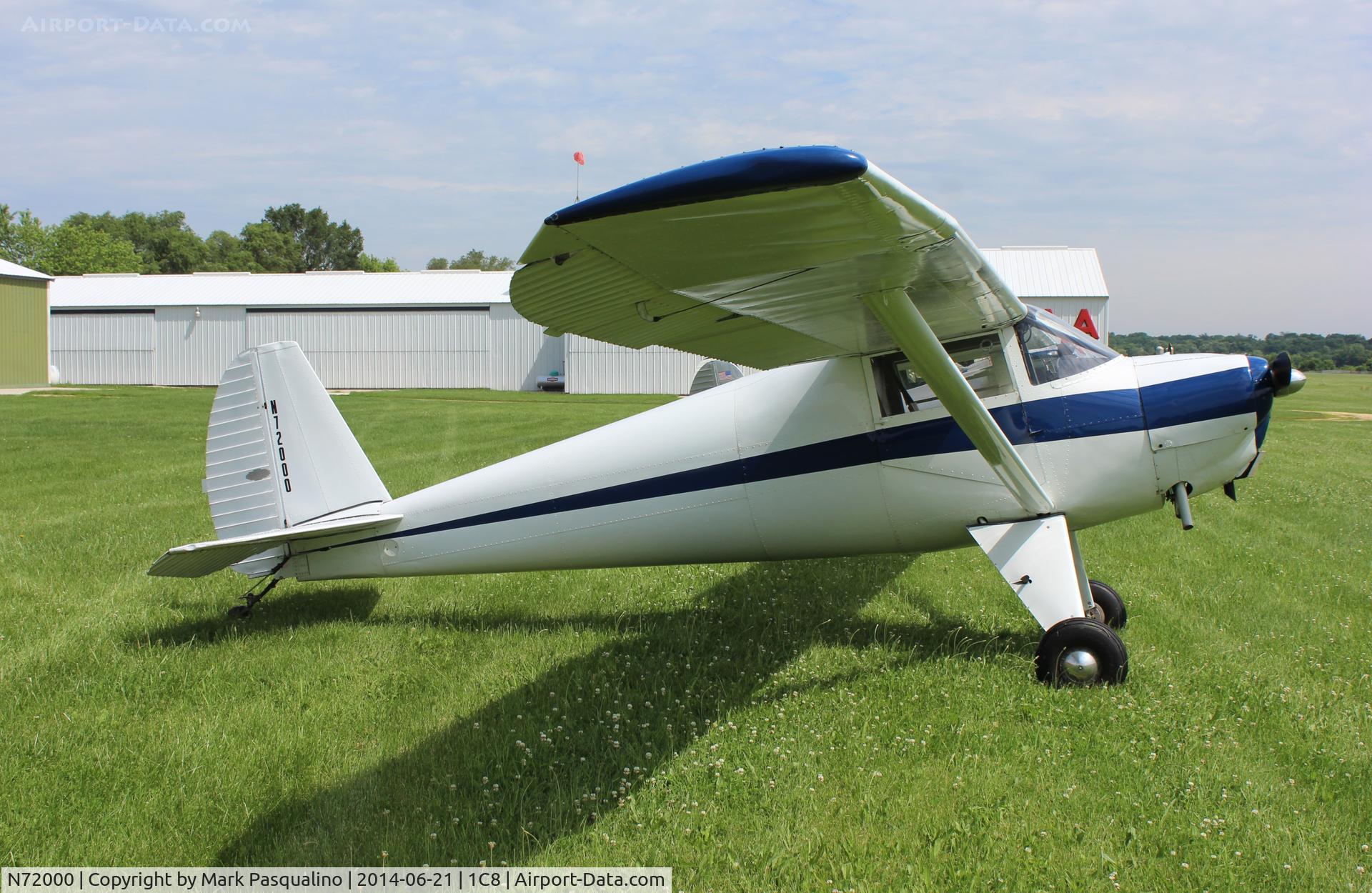 N72000, 1946 Luscombe 8A C/N 3427, Luscombe 8A