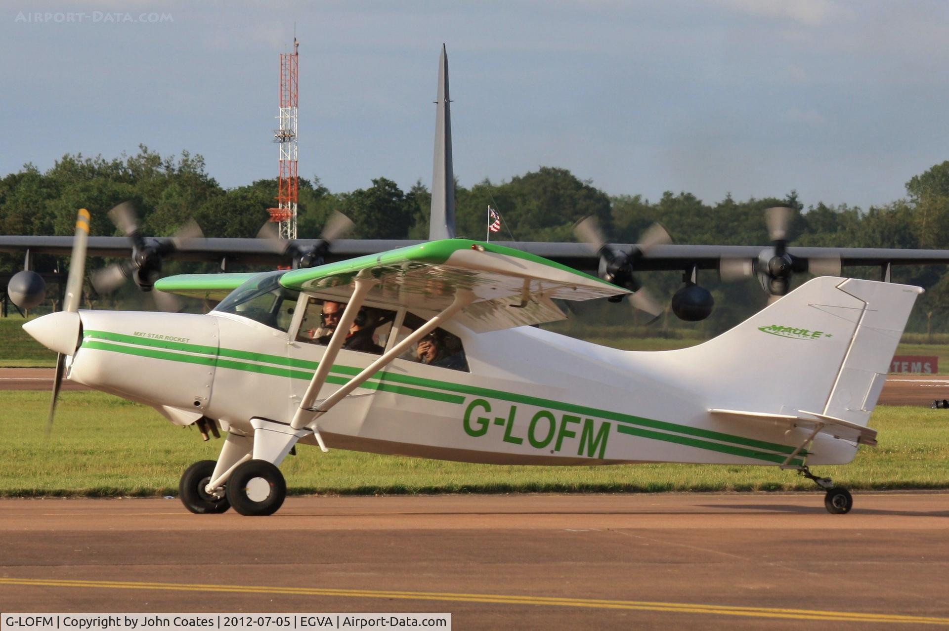 G-LOFM, 1995 Maule MX-7-180A Sportplane C/N 20027C, At RIAT
