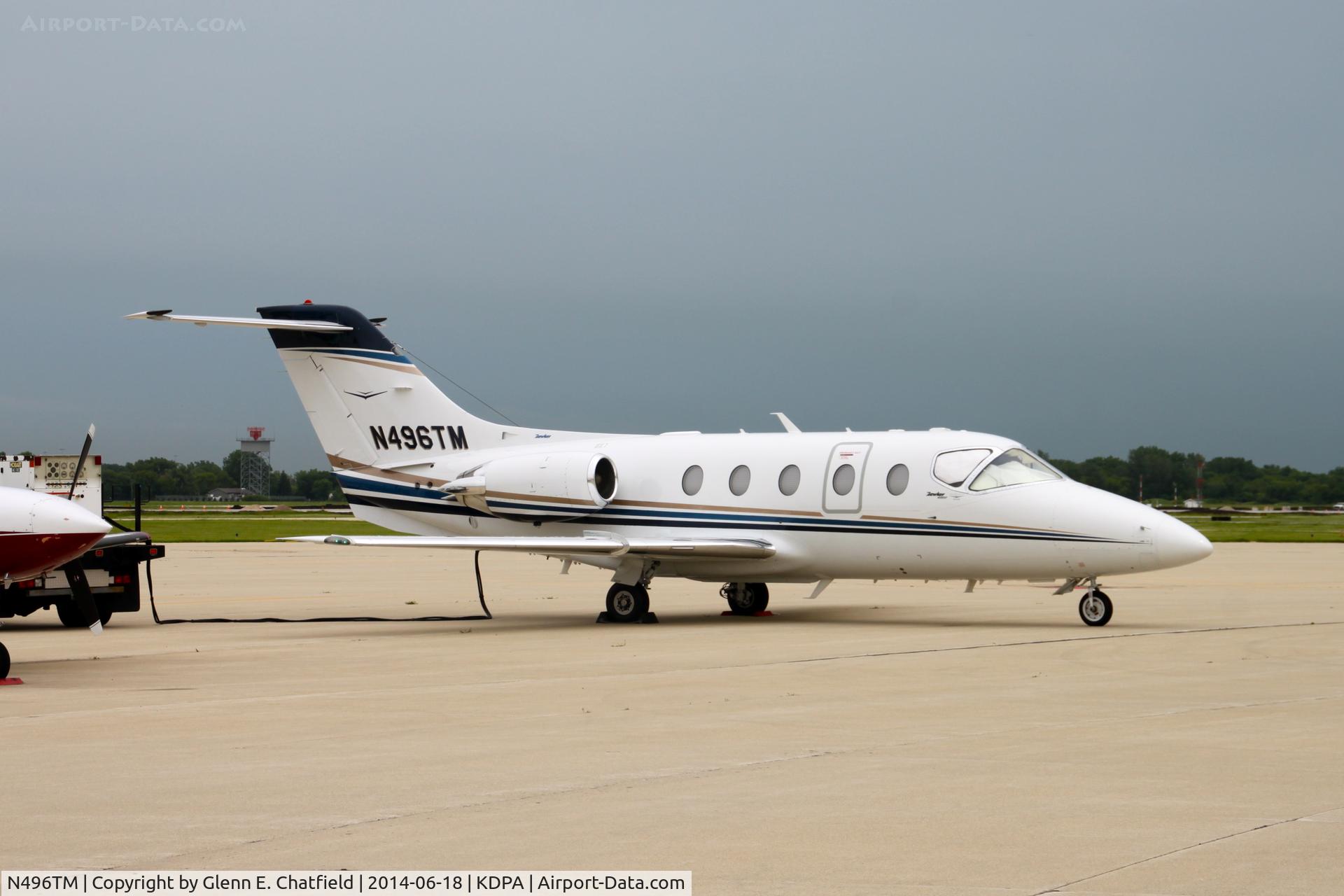N496TM, 2008 Hawker Beechcraft 400A Beechjet Beechjet C/N RK-561, On the main ramp
