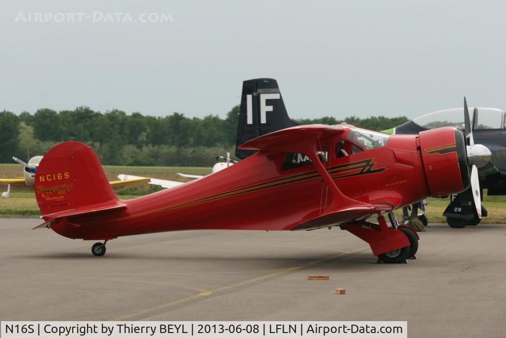 N16S, 1944 Beech D17S Staggerwing C/N 6687, Fly-IN 2013
