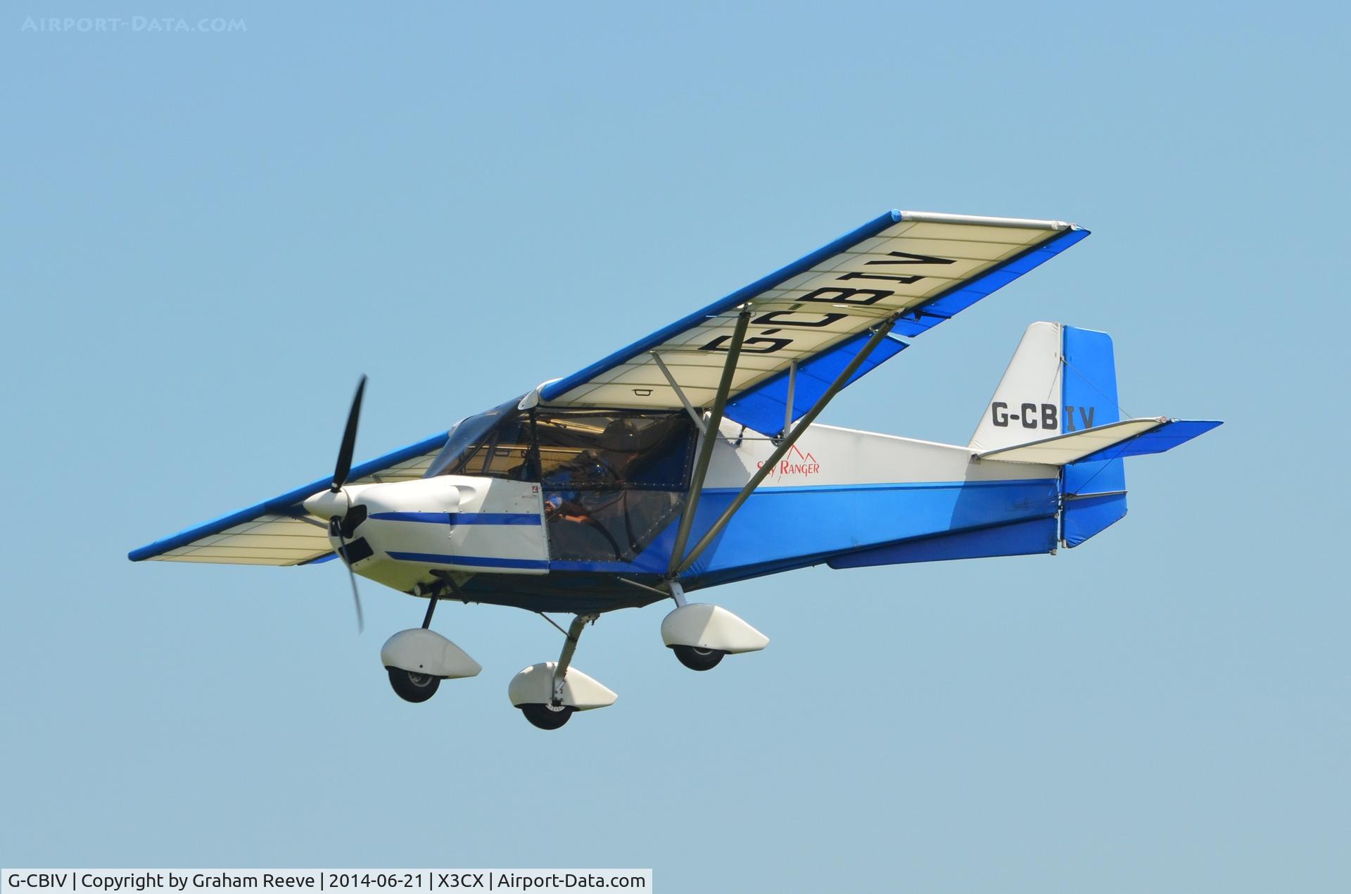 G-CBIV, 2002 Skyranger 912(1) C/N BMAA/HB/201, Crabfield 2014.