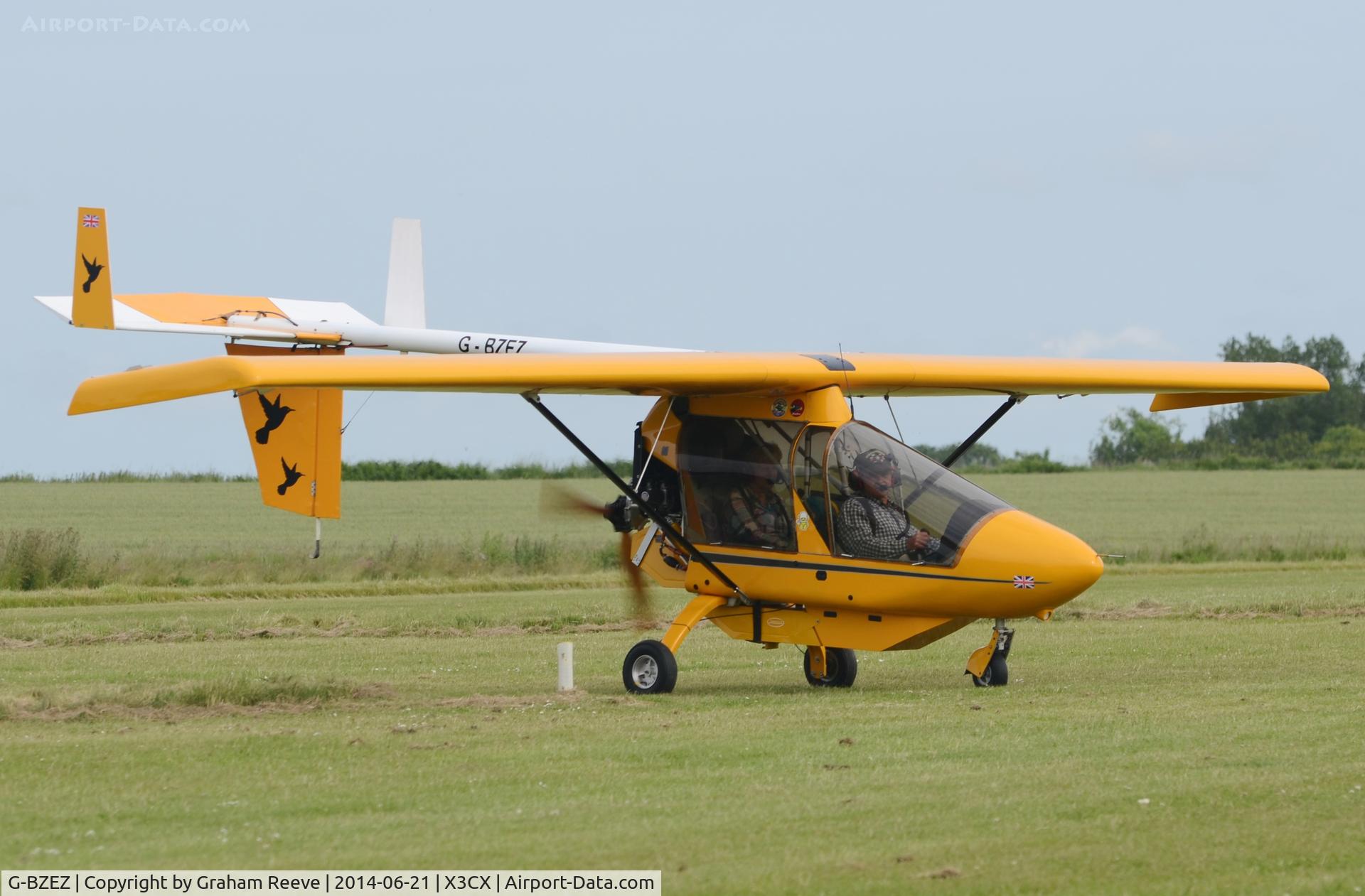 G-BZEZ, 2000 CFM Streak Shadow SA C/N PFA 206-13503, Crabfield 2014.