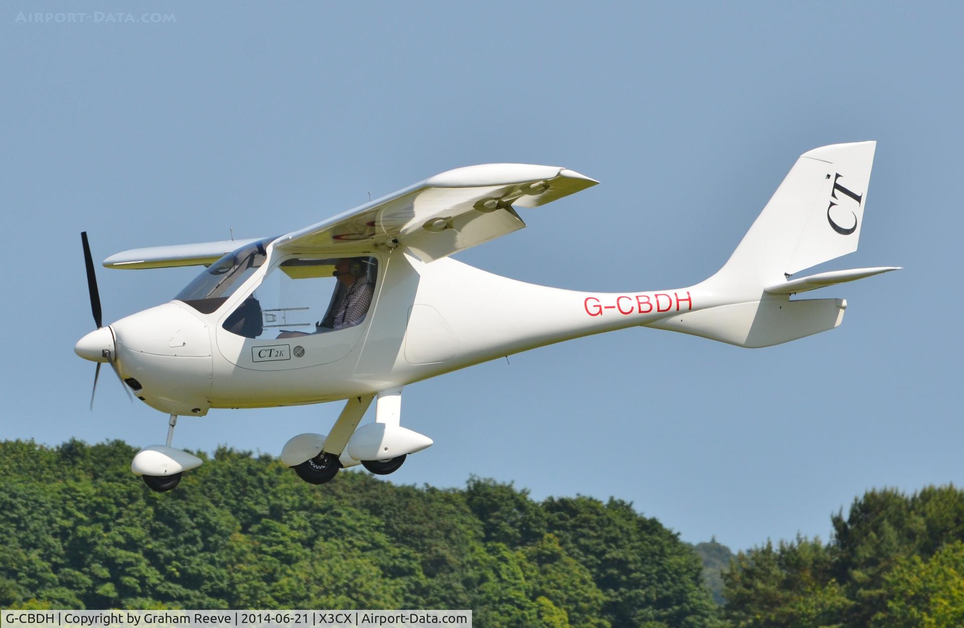 G-CBDH, 2001 Flight Design CT2K C/N 7849, Crabfield 2014.