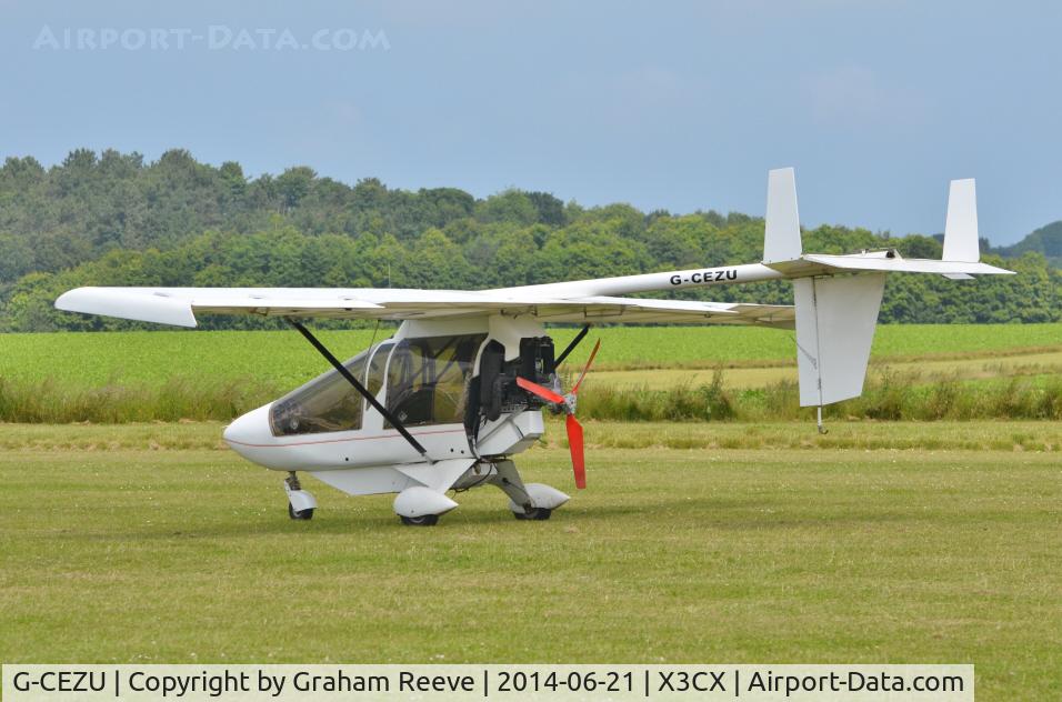 G-CEZU, CFM Streak Shadow SA C/N PFA 206-13597, Crabfield 2014.