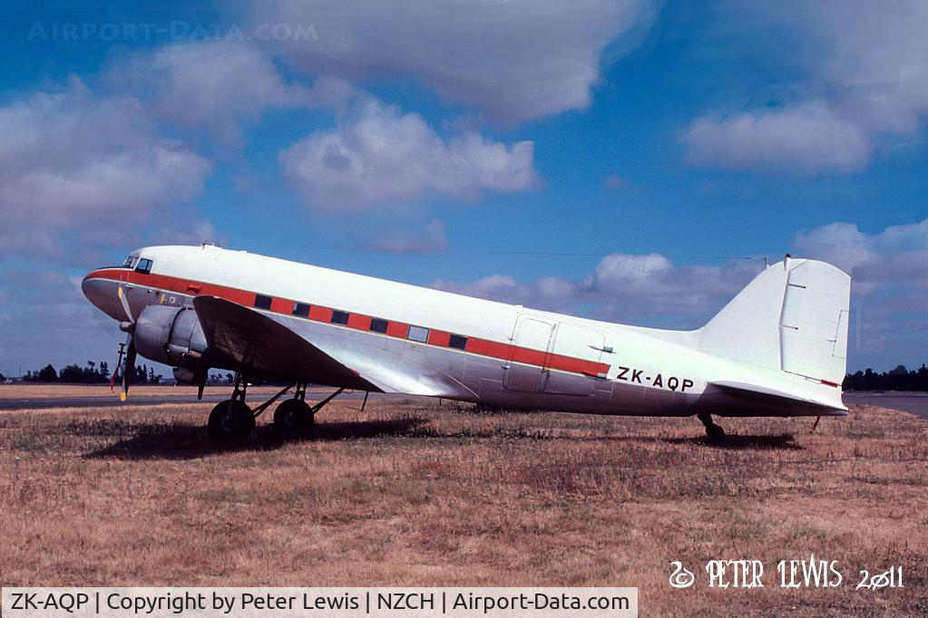 ZK-AQP, 1944 Douglas C-47B Skytrain (DC-3) C/N 32897, K B Neely Christchurch