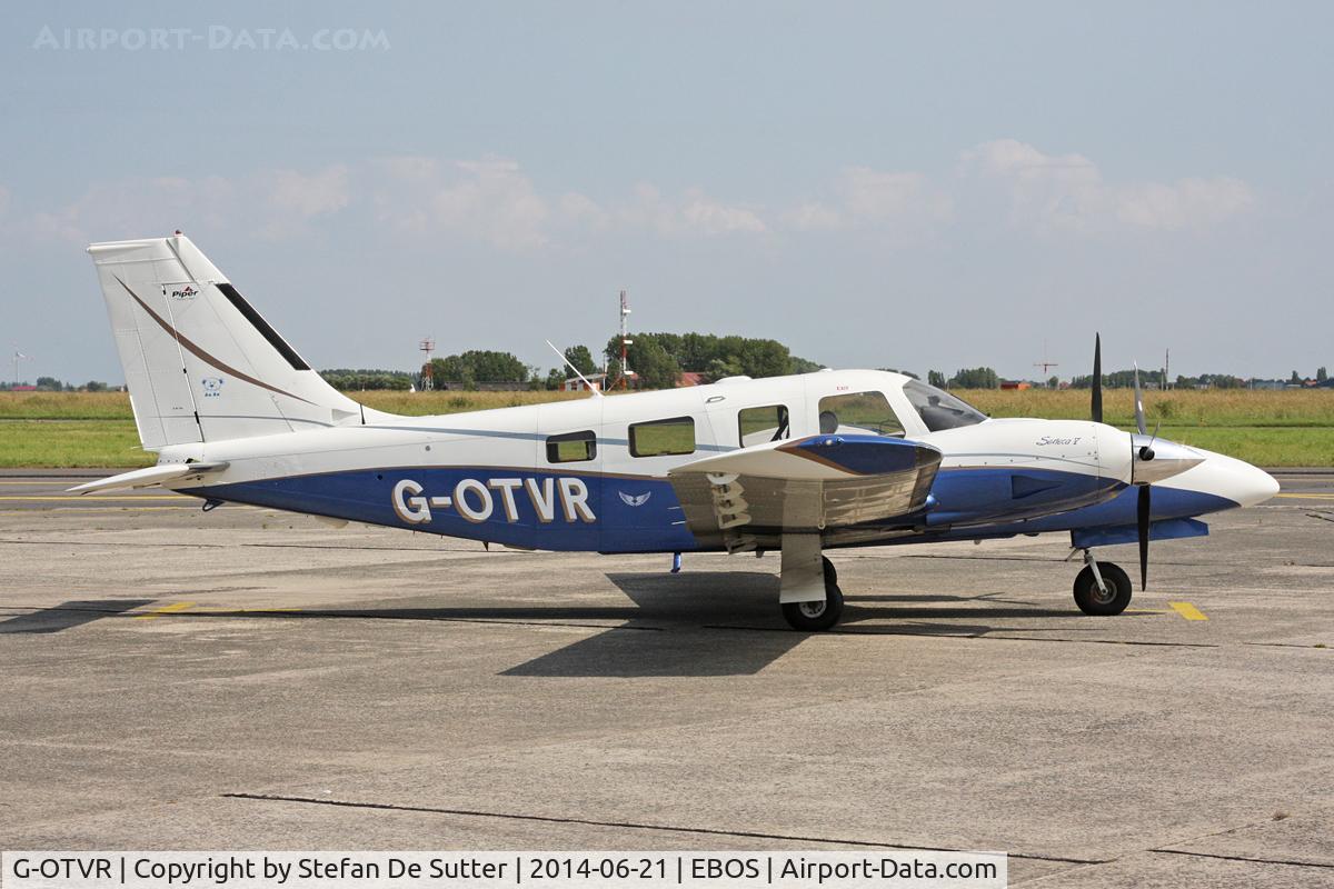 G-OTVR, 2004 Piper PA-34-220T Seneca V C/N 34-49279, Parked on apron 3.
