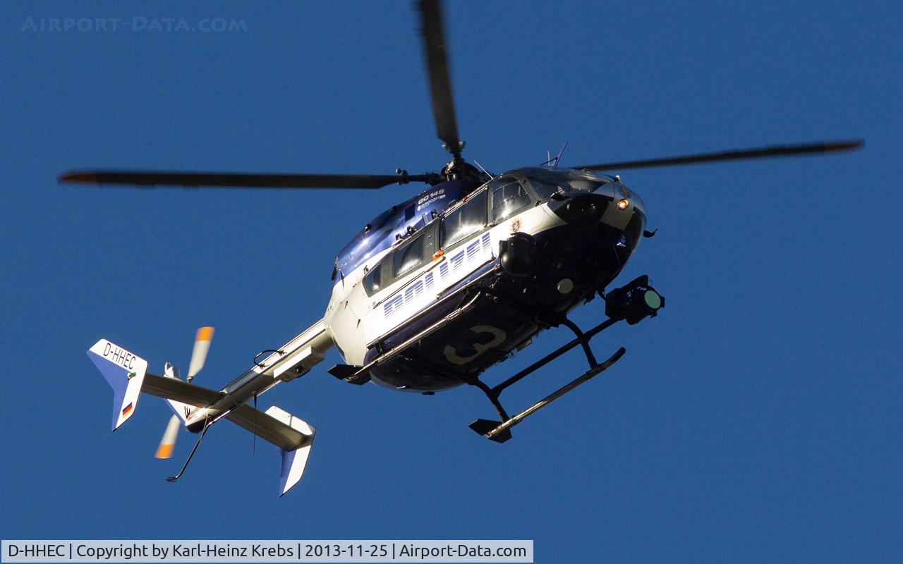 D-HHEC, Eurocopter-Kawasaki EC-145 (BK-117C-2) C/N 9081, German Police