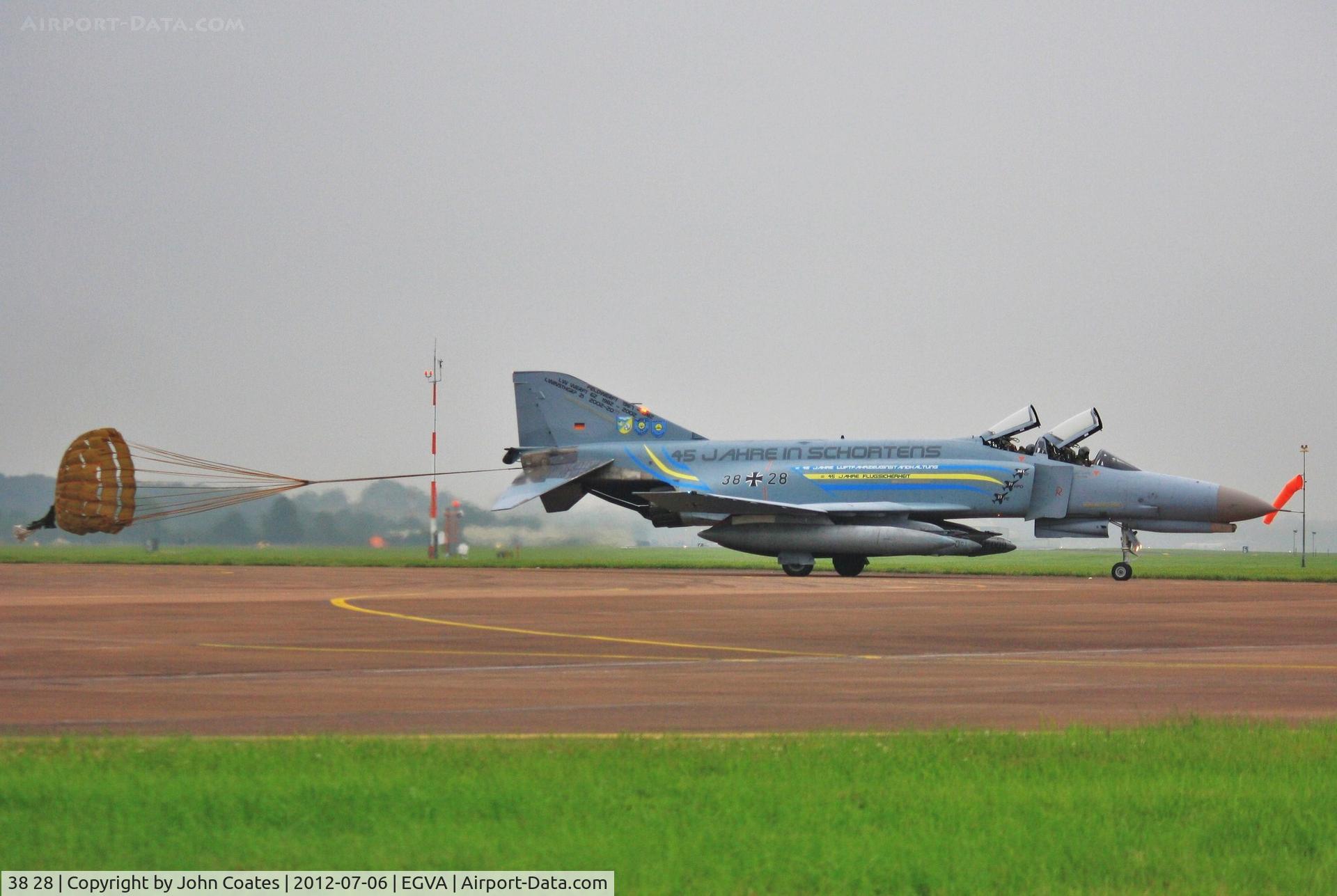 38 28, 1972 McDonnell Douglas F-4F Phantom II C/N 4689, Arriving RIAT