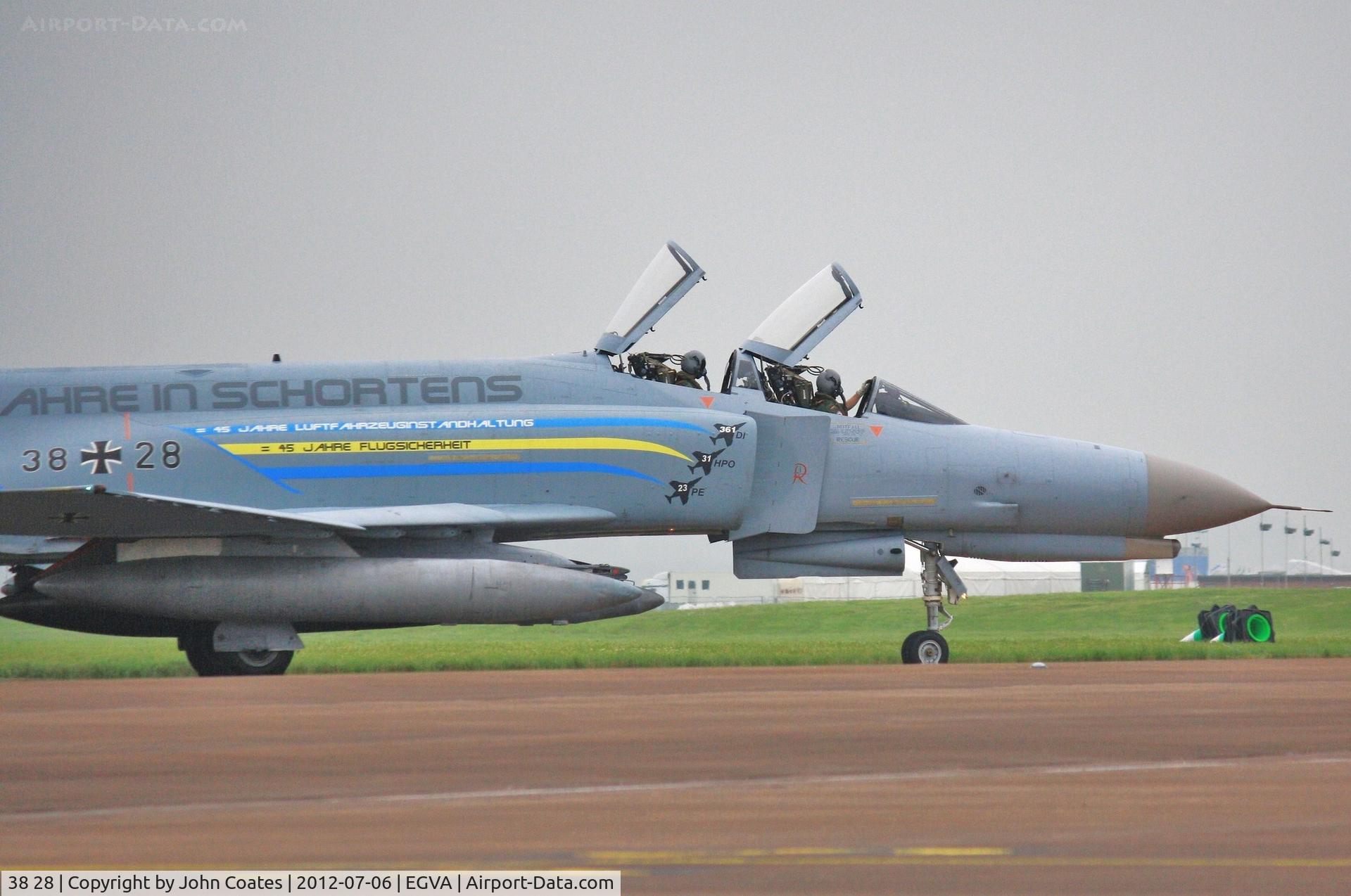 38 28, 1972 McDonnell Douglas F-4F Phantom II C/N 4689, Arriving RIAT
