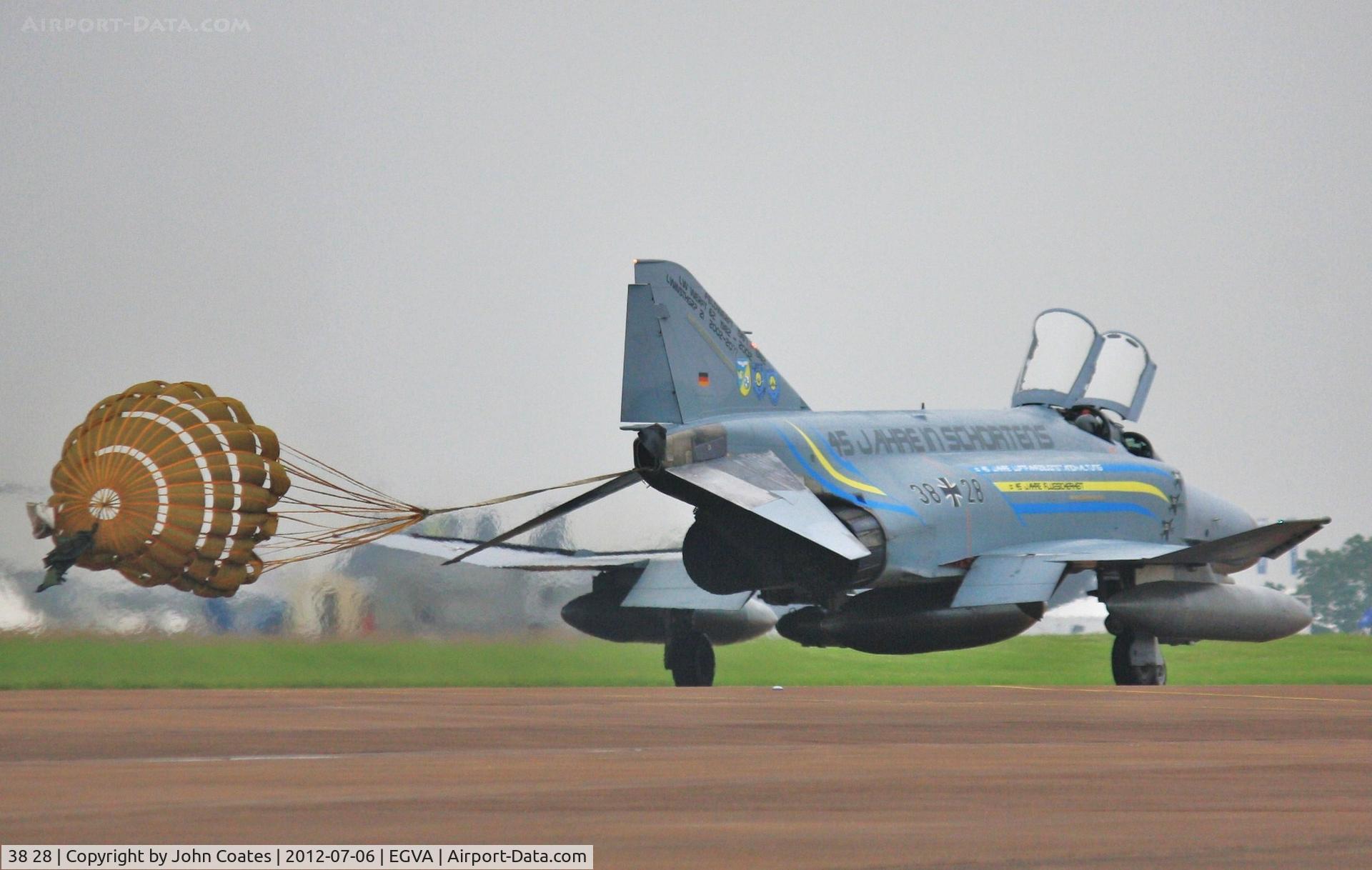 38 28, 1972 McDonnell Douglas F-4F Phantom II C/N 4689, Arriving RIAT