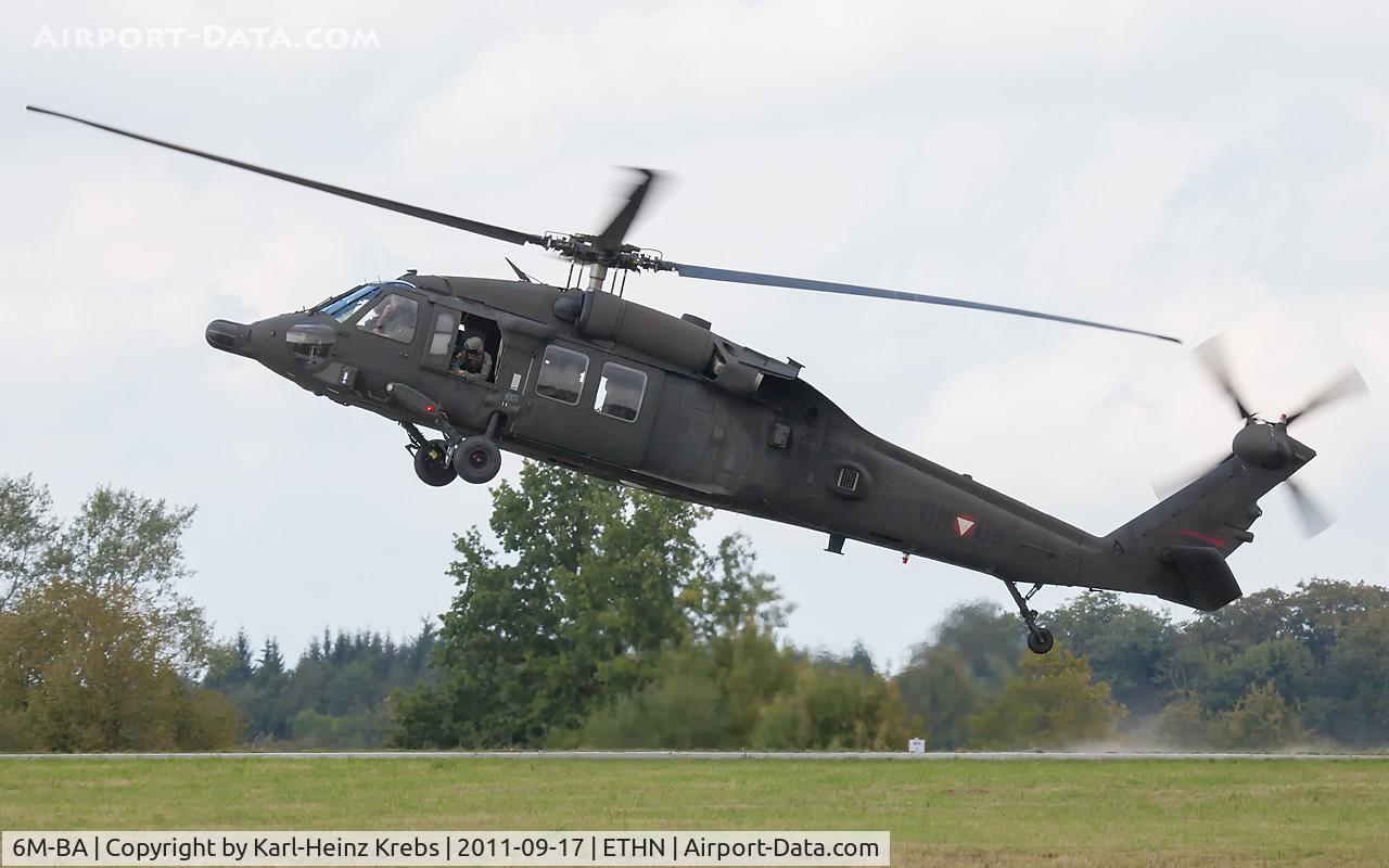 6M-BA, 2002 Sikorsky S-70A-42 Black Hawk C/N 70-2709, Österreich Air Force