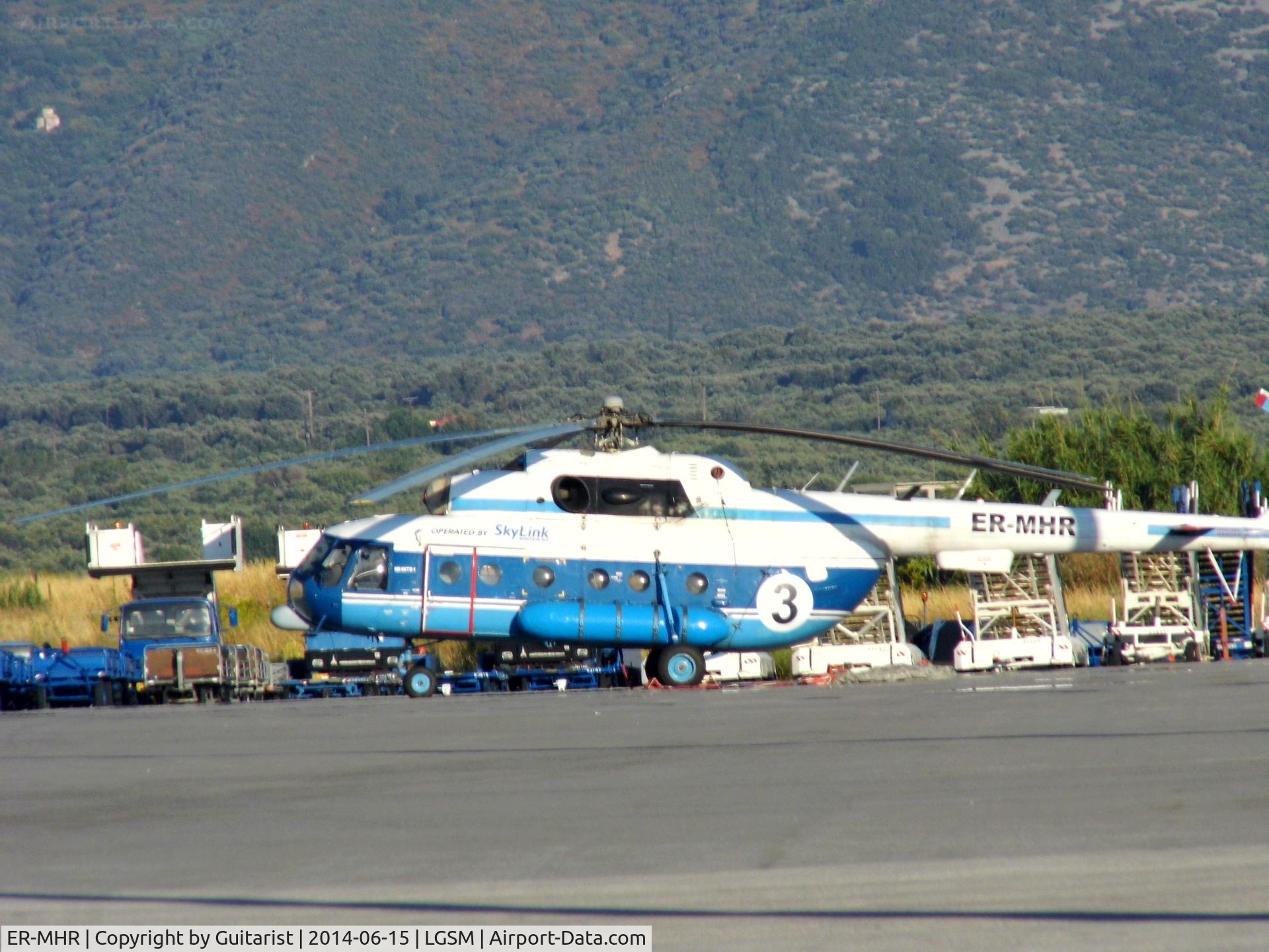 ER-MHR, Mil 8MTV-1 C/N 95952, In a corner of SMI