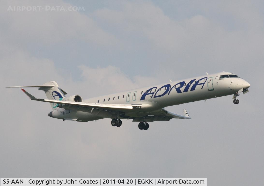 S5-AAN, 2008 Bombardier CRJ-900 NG (CL-600-2D24) C/N 15207, Finals 08