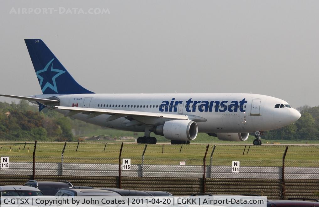 C-GTSX, 1989 Airbus A310-304 C/N 527, Departing