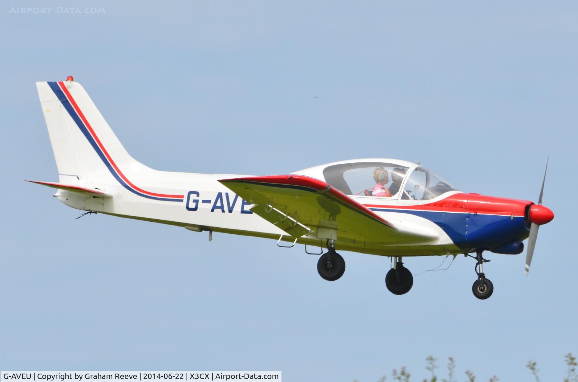 G-AVEU, 1967 Wassmer WA-41 Baladou C/N 136, Crabfield 2014.