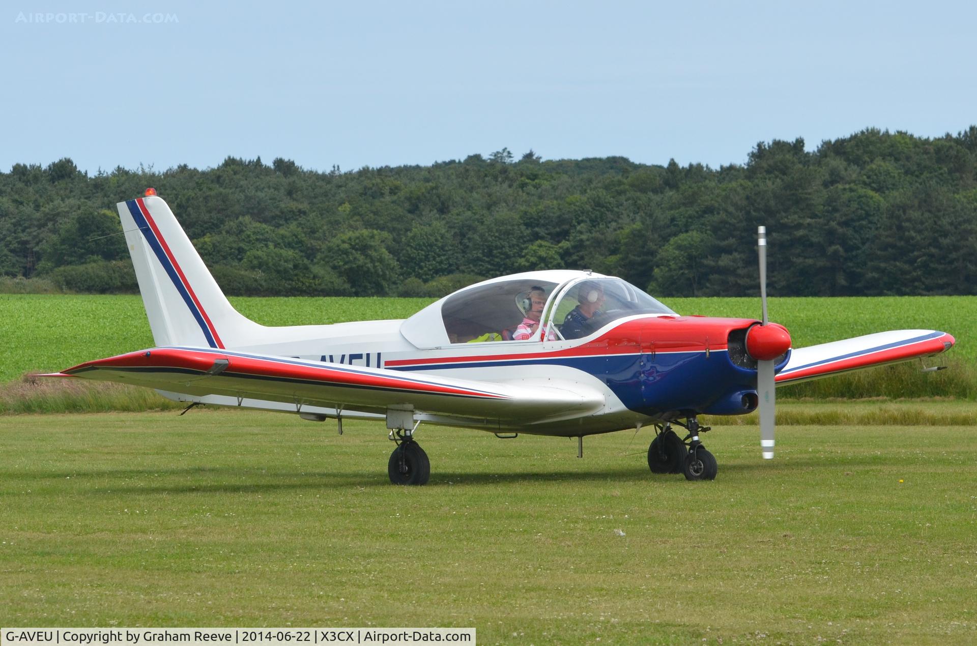 G-AVEU, 1967 Wassmer WA-41 Baladou C/N 136, Crabfield 2014.