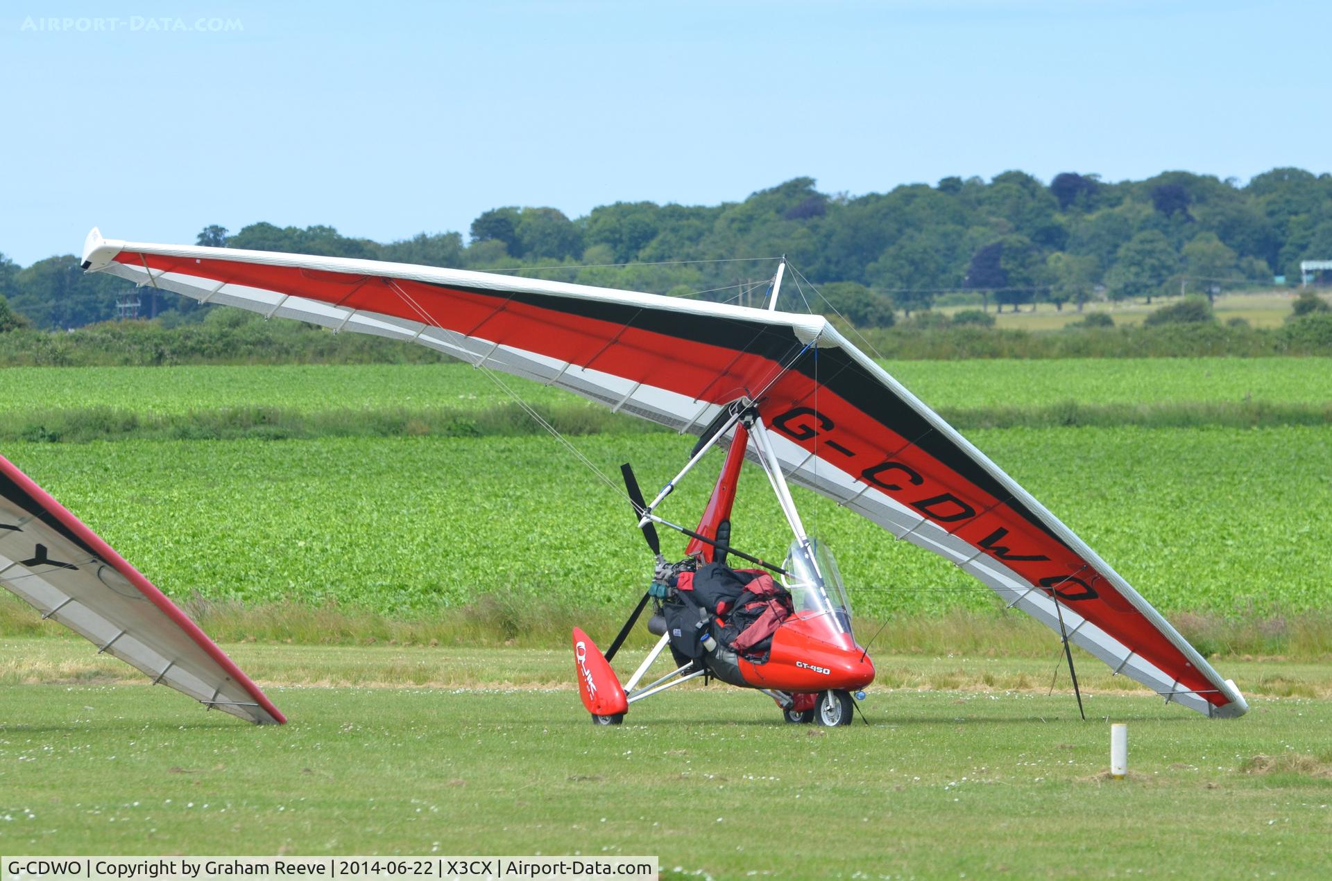 G-CDWO, 2006 P&M Aviation Quik GT450 C/N 8175, Crabfield 2014.