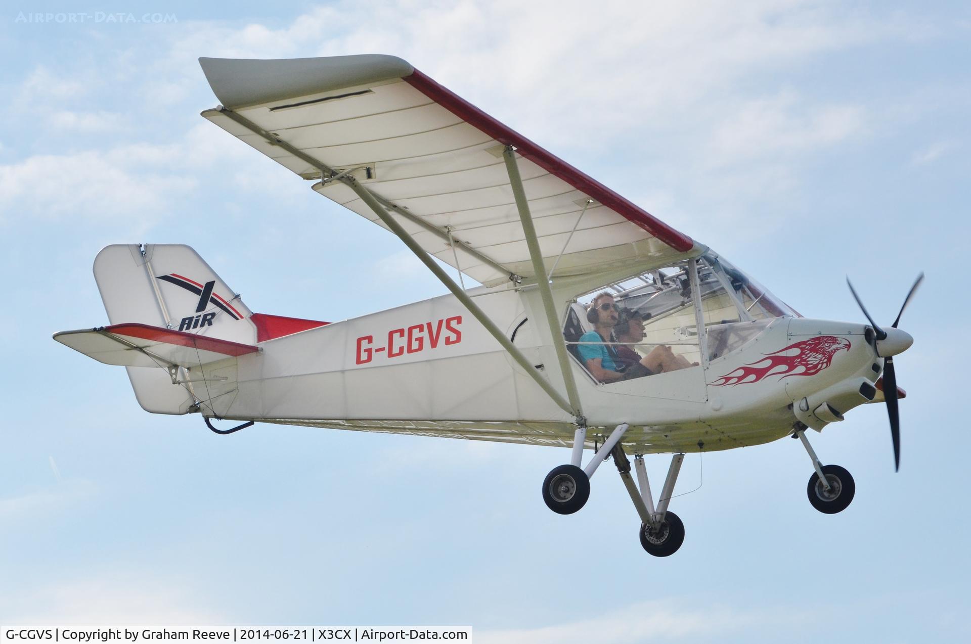 G-CGVS, 2013 X'Air Hawk C/N LAA 340-15073, Crabfield 2014