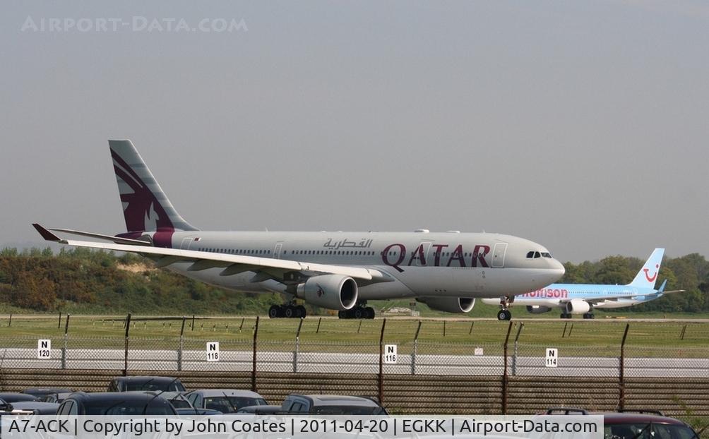 A7-ACK, 2006 Airbus A330-202 C/N 792, Departing