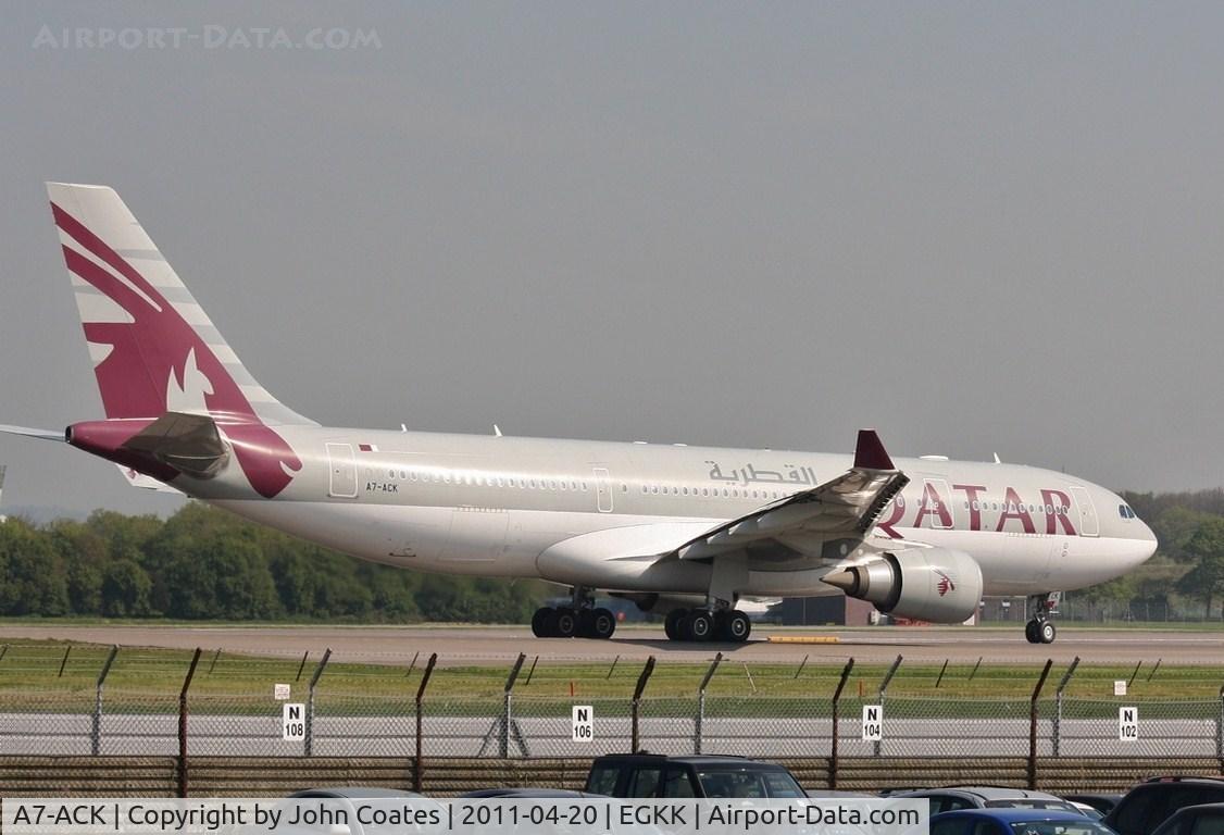 A7-ACK, 2006 Airbus A330-202 C/N 792, Departing