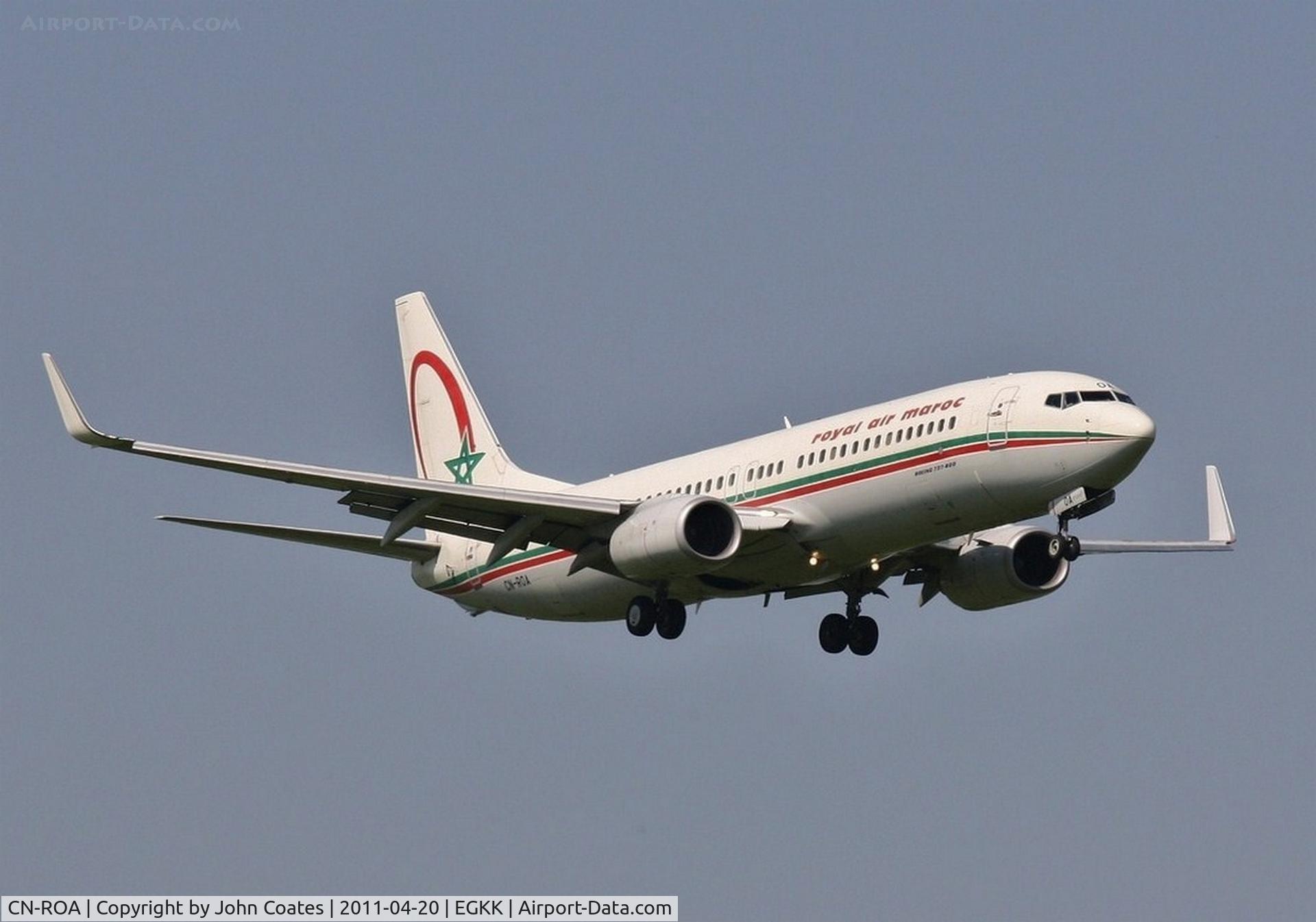 CN-ROA, 2004 Boeing 737-8B6 C/N 33059, Finals 08