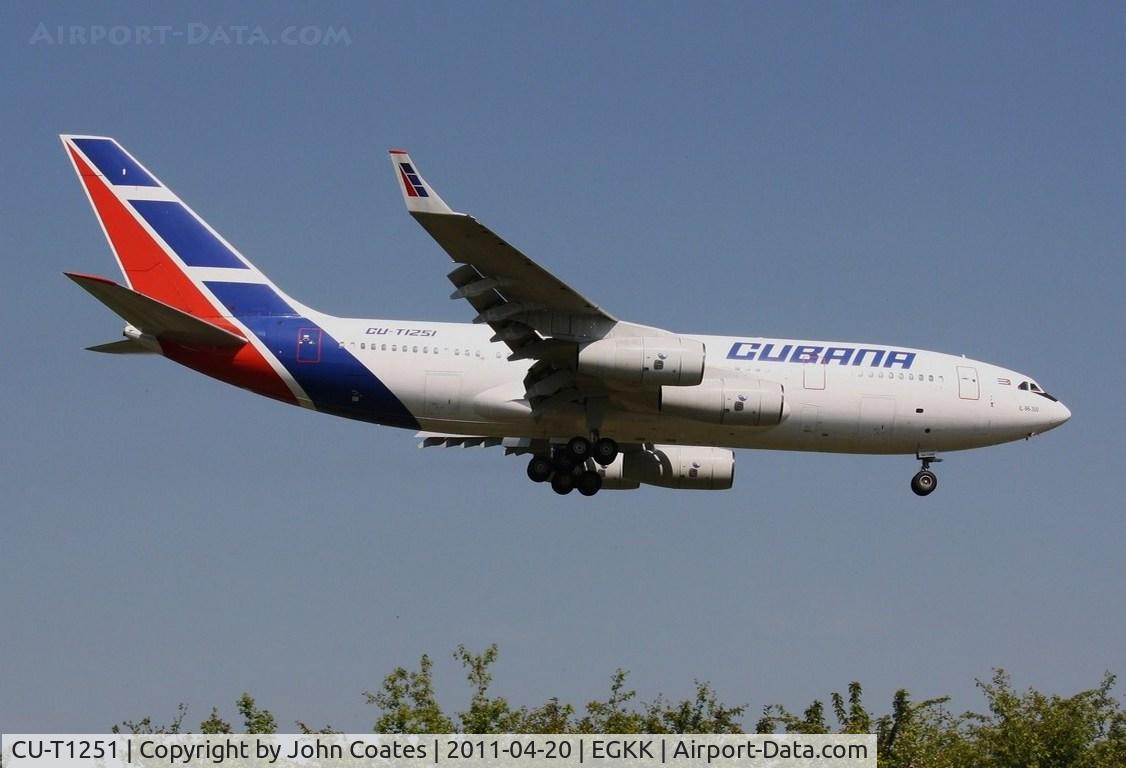 CU-T1251, 2006 Ilyushin IL-96-300 C/N 73393202016, Arriving 08