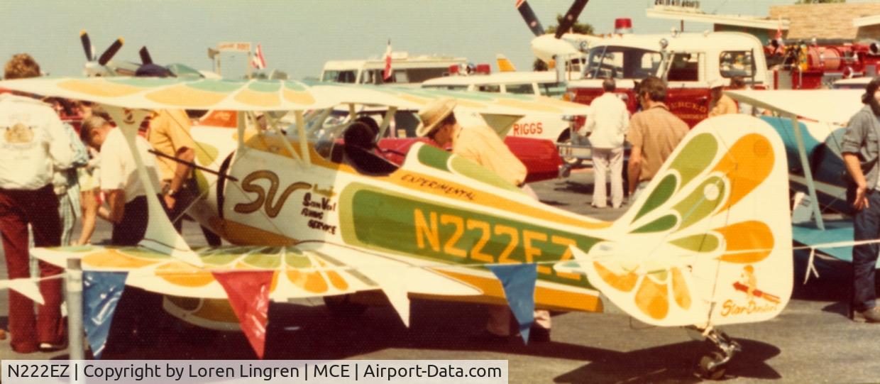N222EZ, 1972 Stolp SA-100 Starduster C/N 100, Photo taken at the Merced Antique Fly-in in the mid 1970's