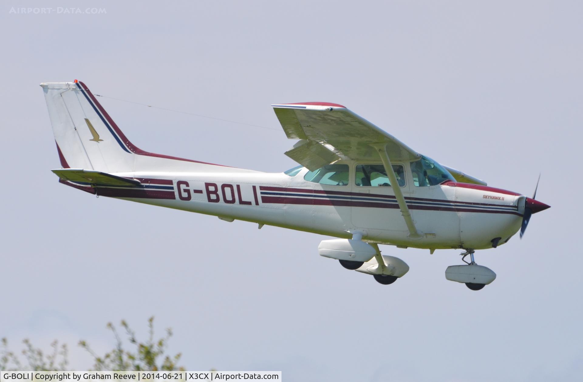 G-BOLI, 1981 Cessna 172P C/N 172-75484, Crabfield 2014.