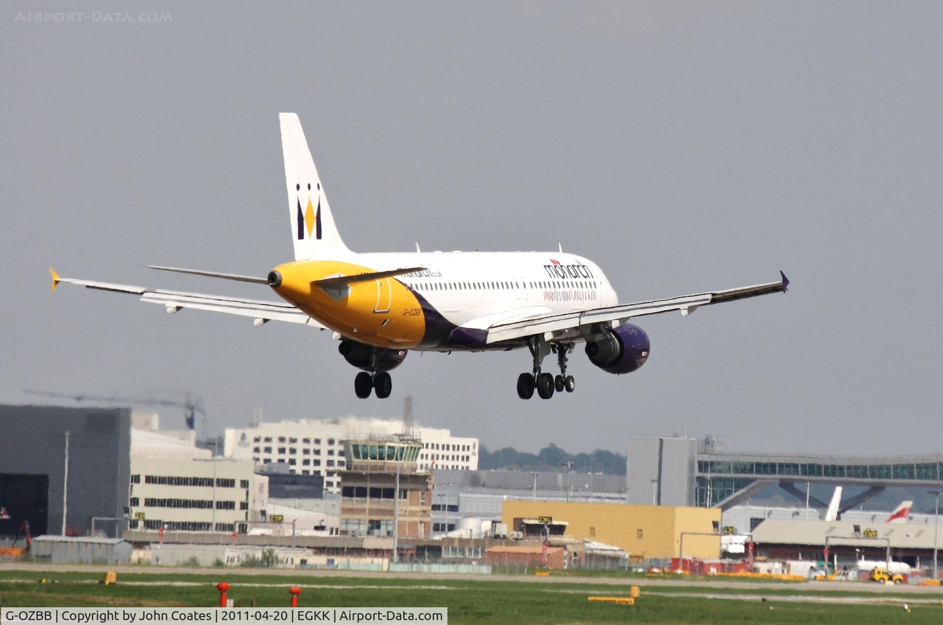 G-OZBB, 1994 Airbus A320-212 C/N 389, Wills and Kate logo