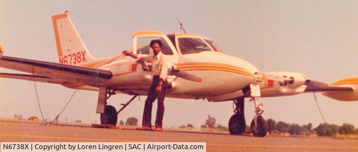 N6738X, 1960 Cessna 310F C/N 310-0038, My friend Walt Patten got his multi-engine rating in this plane.