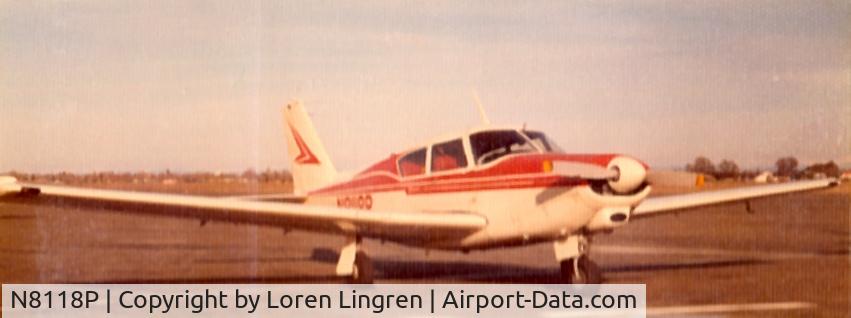 N8118P, 1962 Piper PA-24-250 Comanche C/N 24-3371, This was my favorite plane to fly in our aero club.  Sorry the photo is so poor.