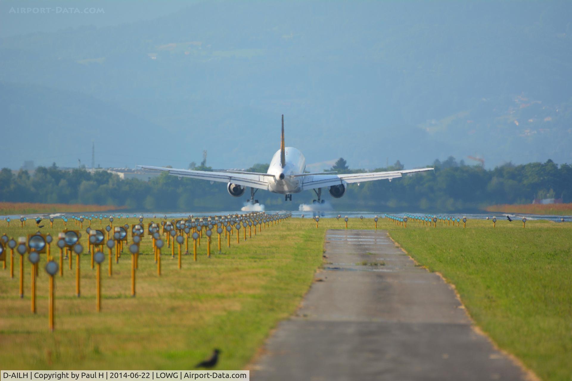 D-AILH, 1997 Airbus A319-114 C/N 641, Landing at LOWG