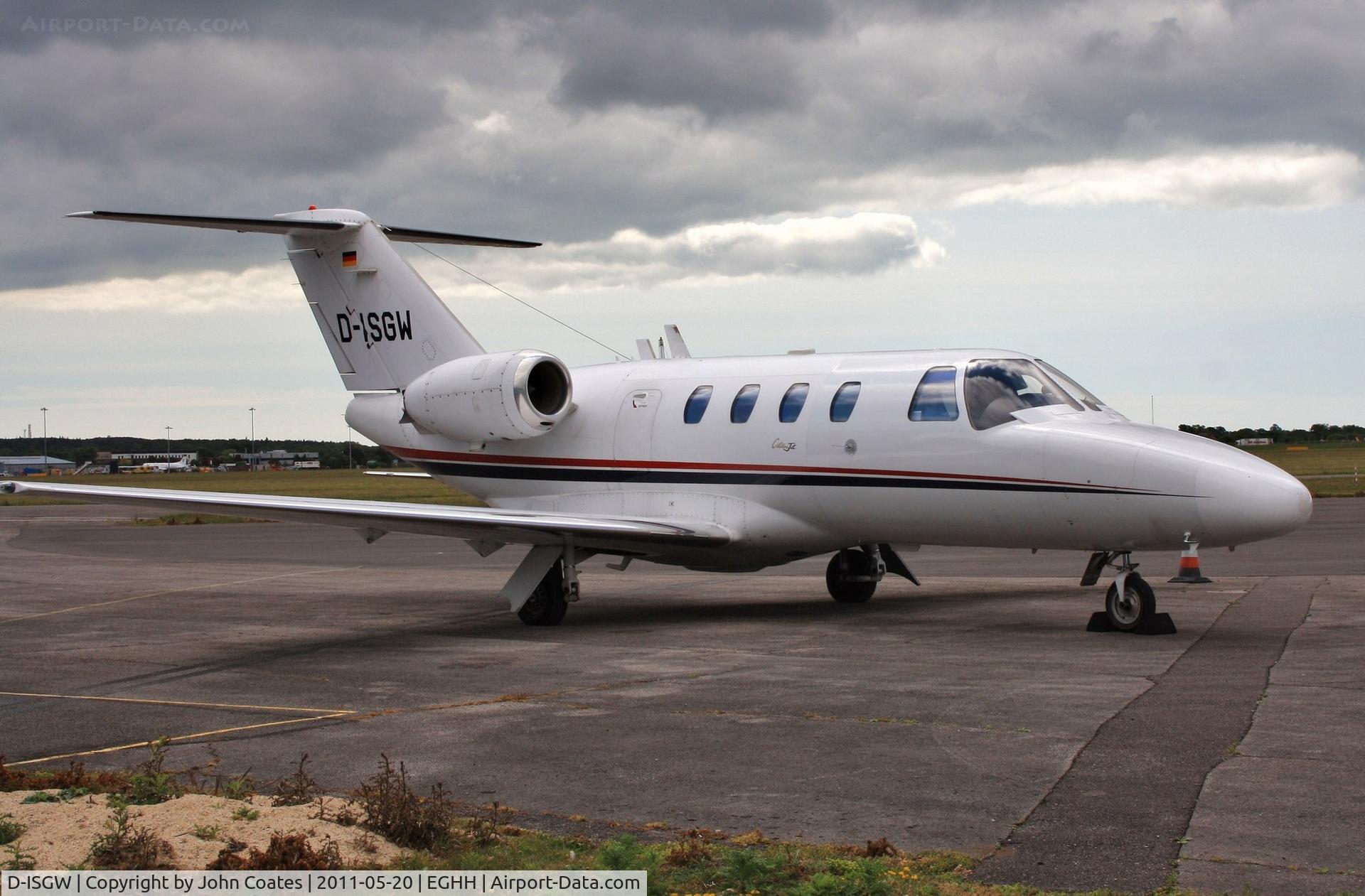 D-ISGW, 1994 Cessna 525 CitationJet C/N 5250070, At CSE