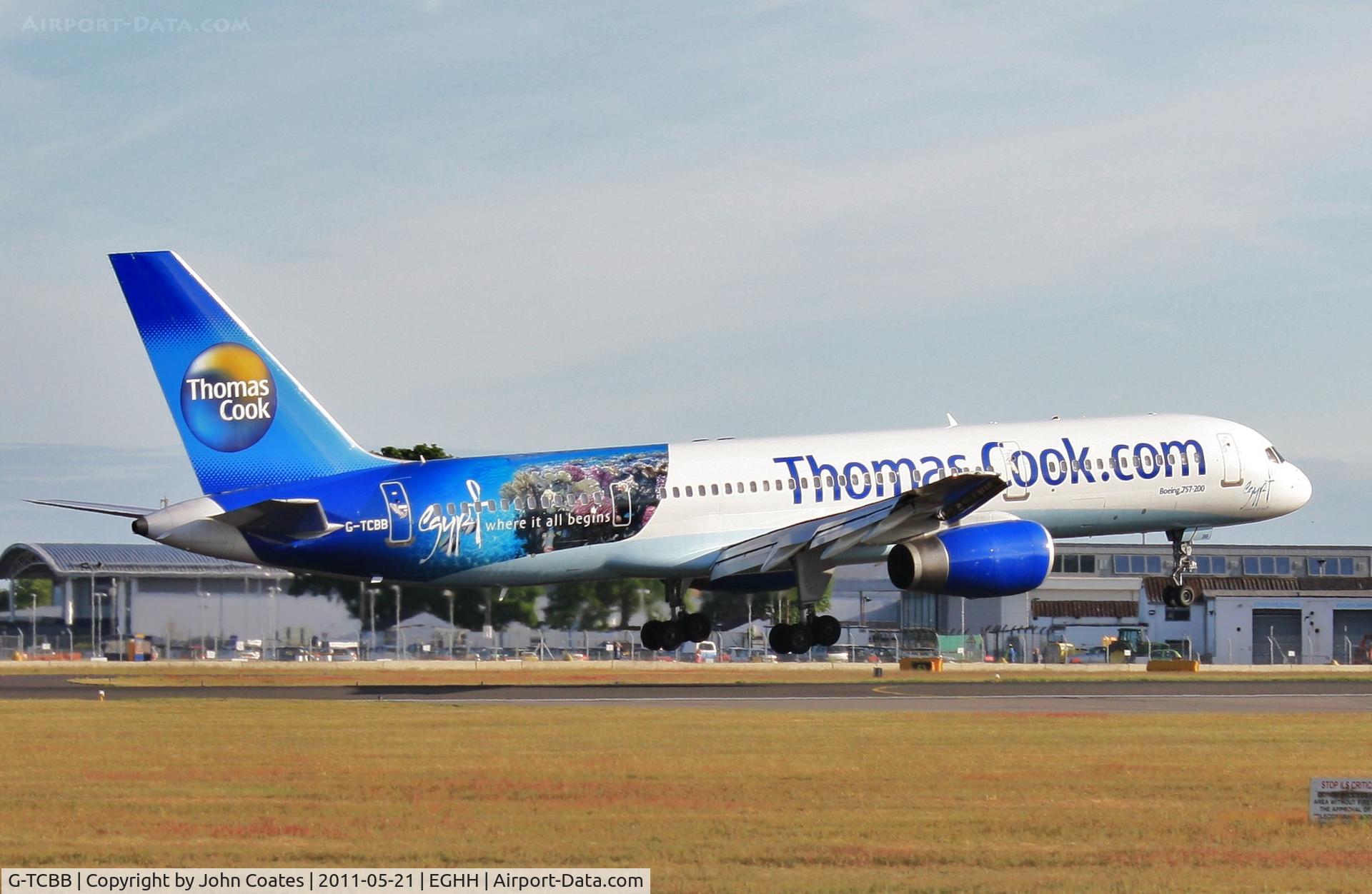 G-TCBB, 1999 Boeing 757-236 C/N 29945, Landing 26