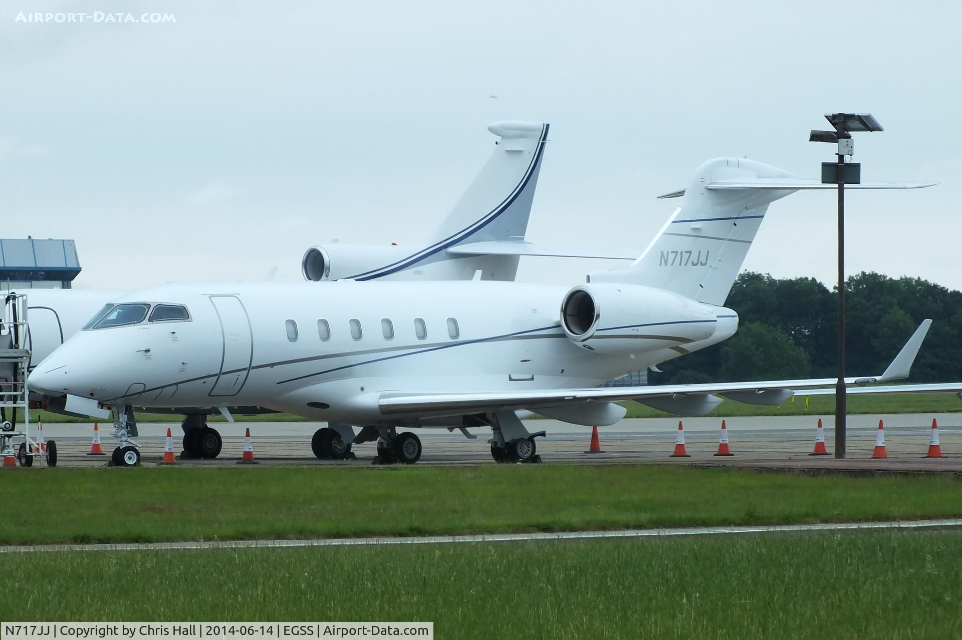 N717JJ, 2007 Bombardier Challenger 300 (BD-100-1A10) C/N 20152, privately owned